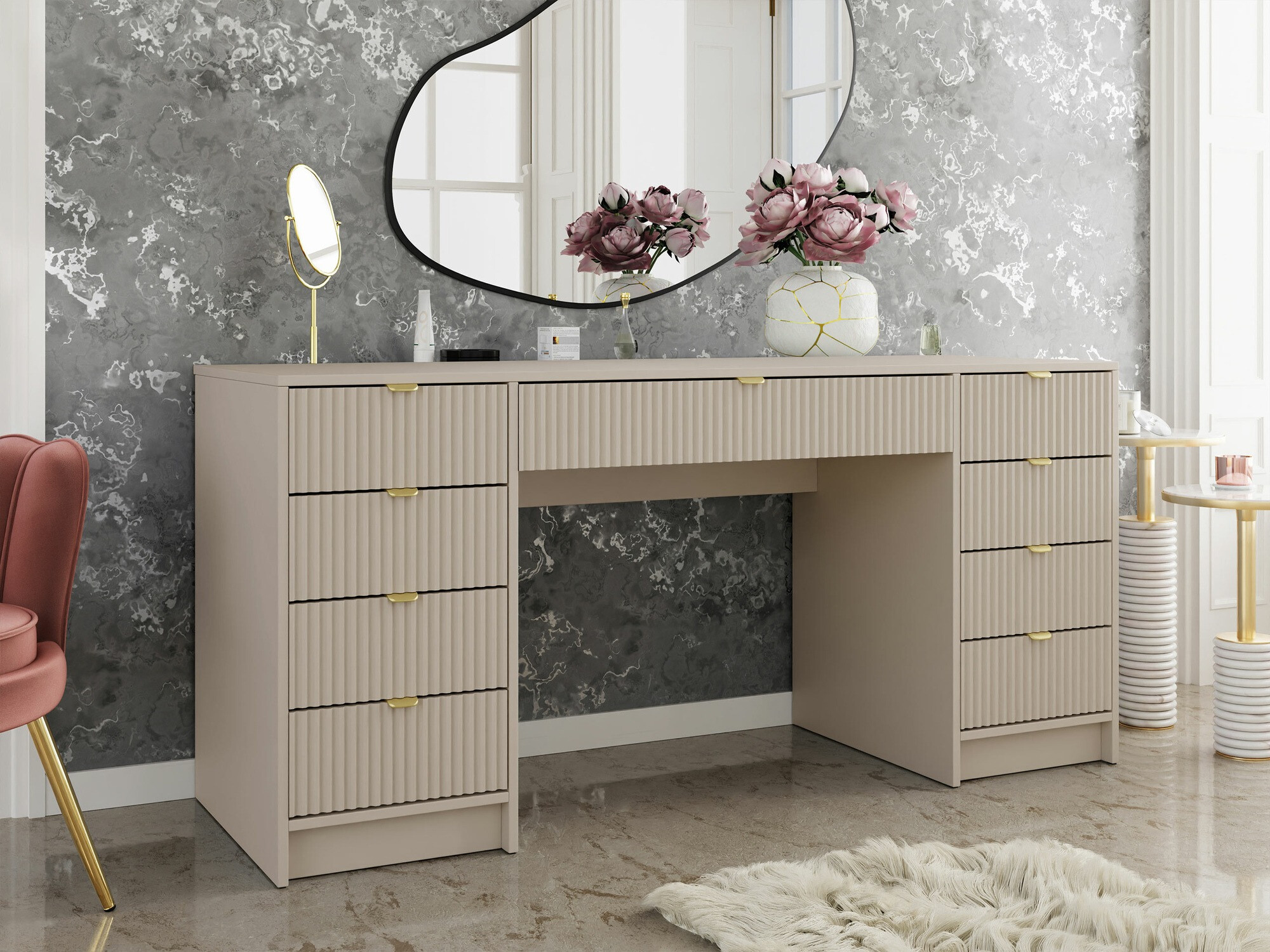 Bureau Comfivo Papilio I (Beige)