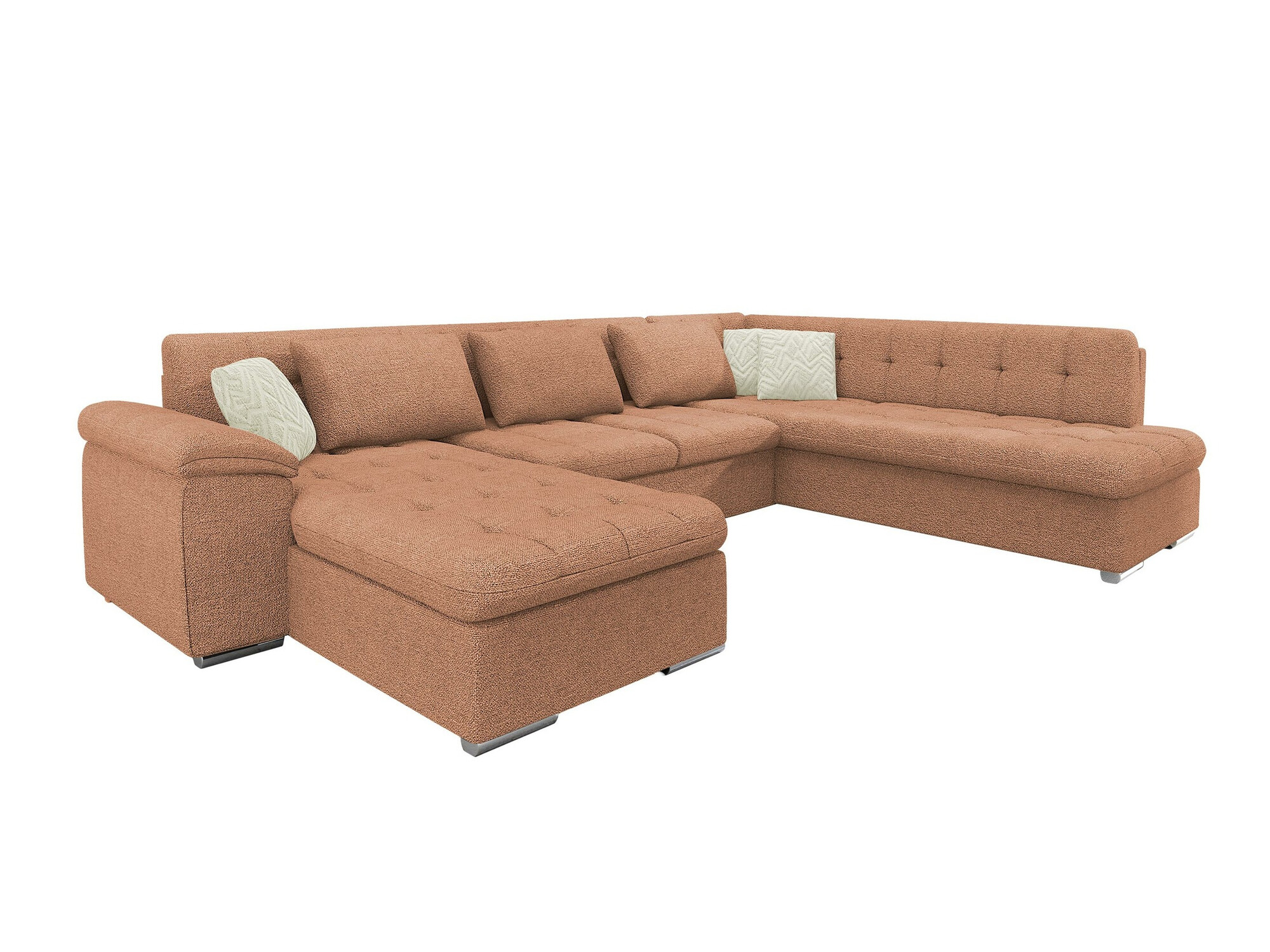 Canapé d'angle Comfivo Gemma V (Sicuro 35 + Sempre 6)