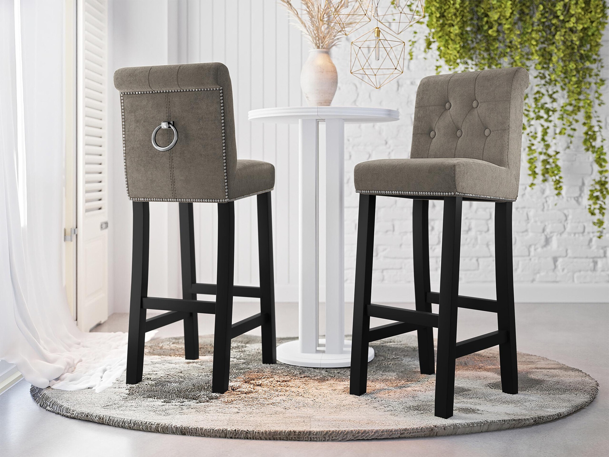 Chaise de bar Jackson 100 (Magic Velvet 2209)