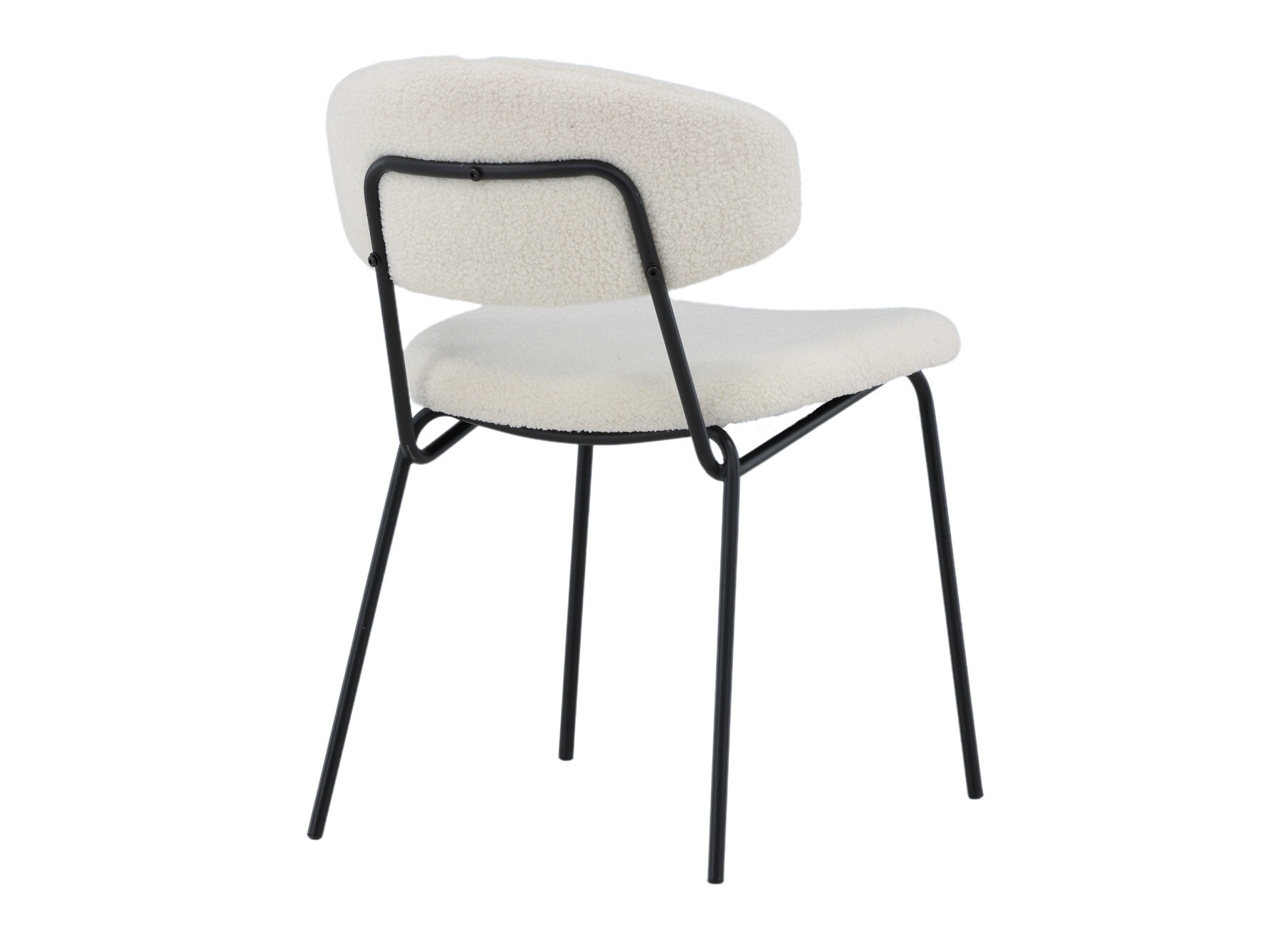 Chaise Dallas 4533 (Blanc + Noir)