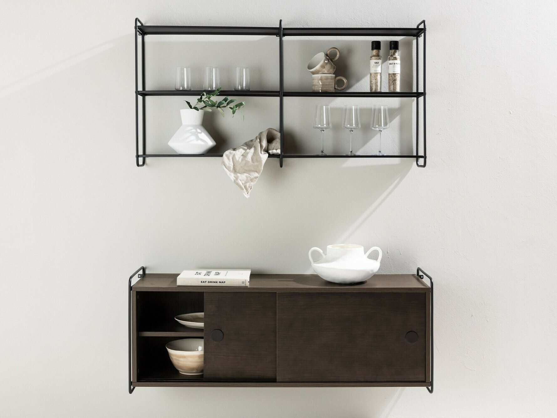 Armoire murale Dallas 4530 (Marron)