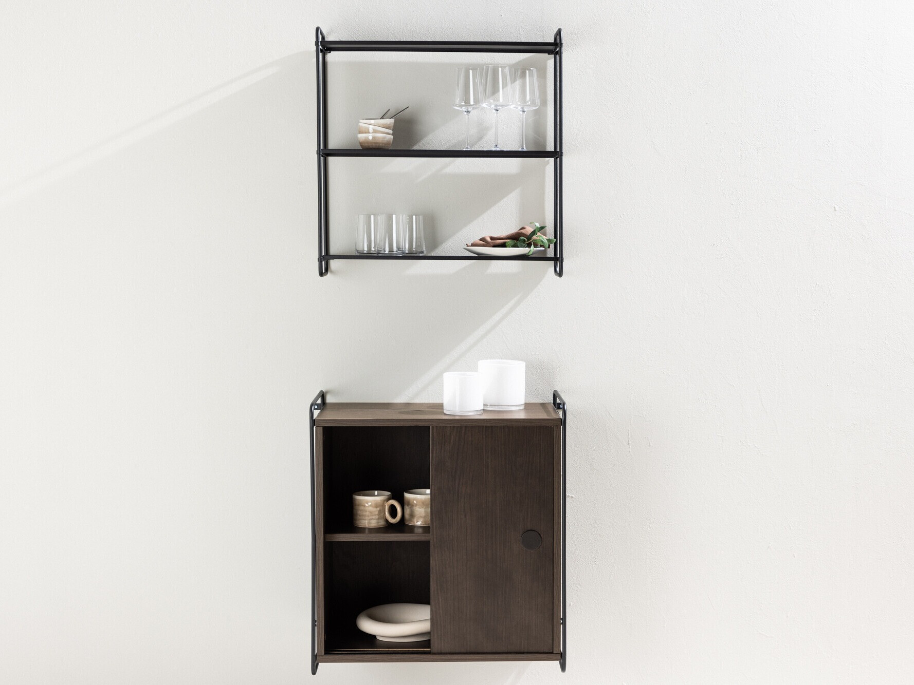 Étagère murale Dallas 4550 (Noir)