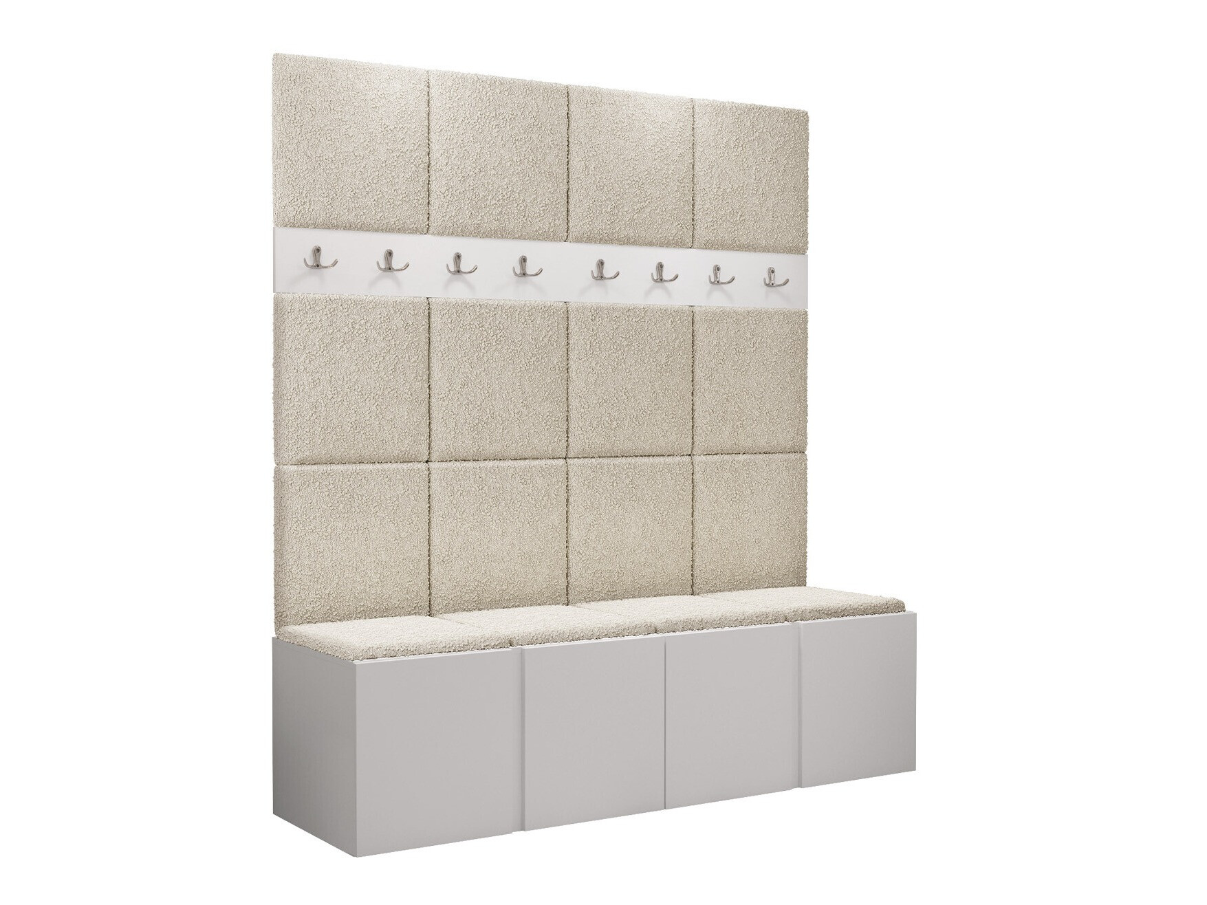 Meuble d'entrée Pinis V (Blanc)