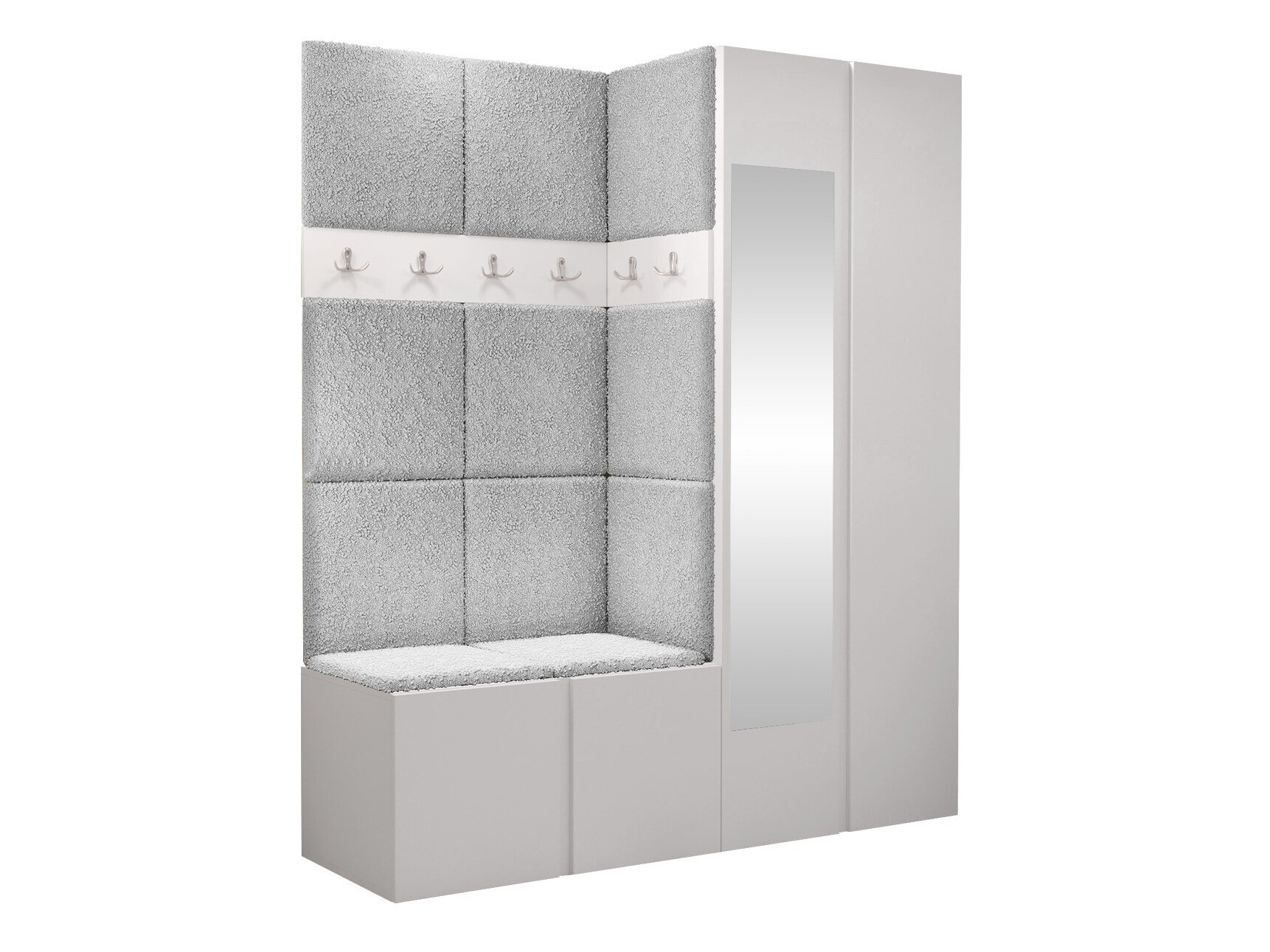 Meuble d'entrée Pinis X (Blanc)