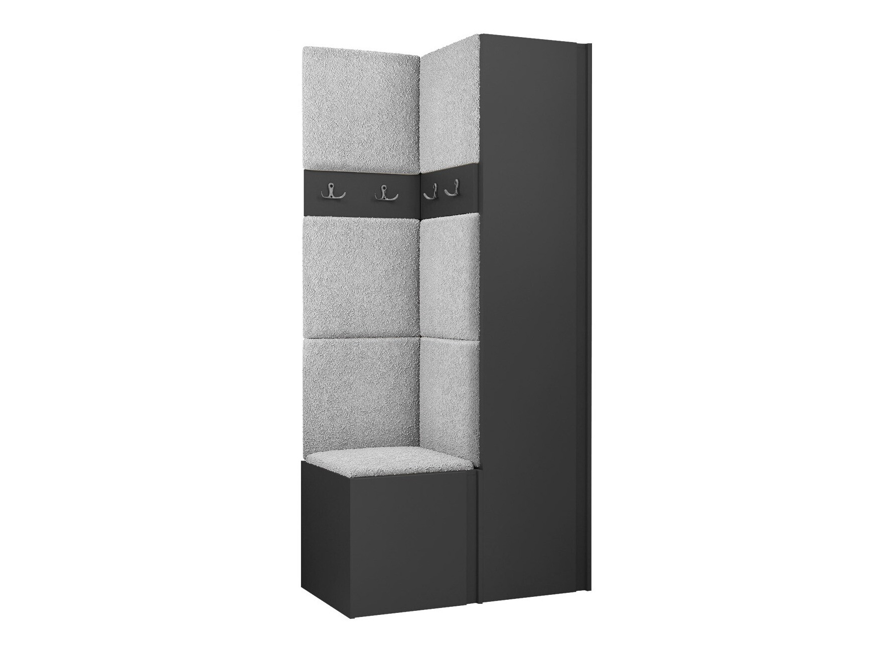 Meuble d'entrée Pinis XXIV (Graphite)