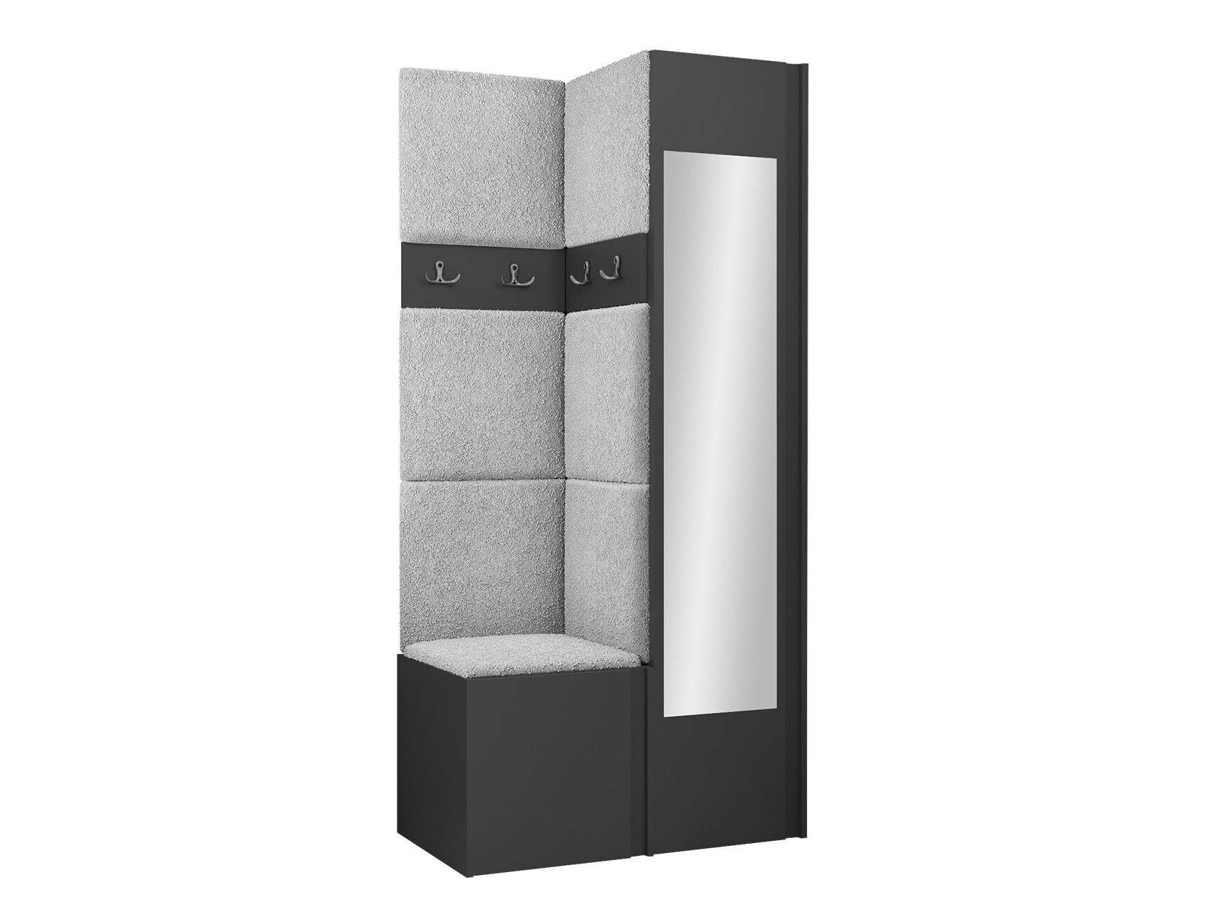 Meuble d'entrée Pinis XXV (Graphite)