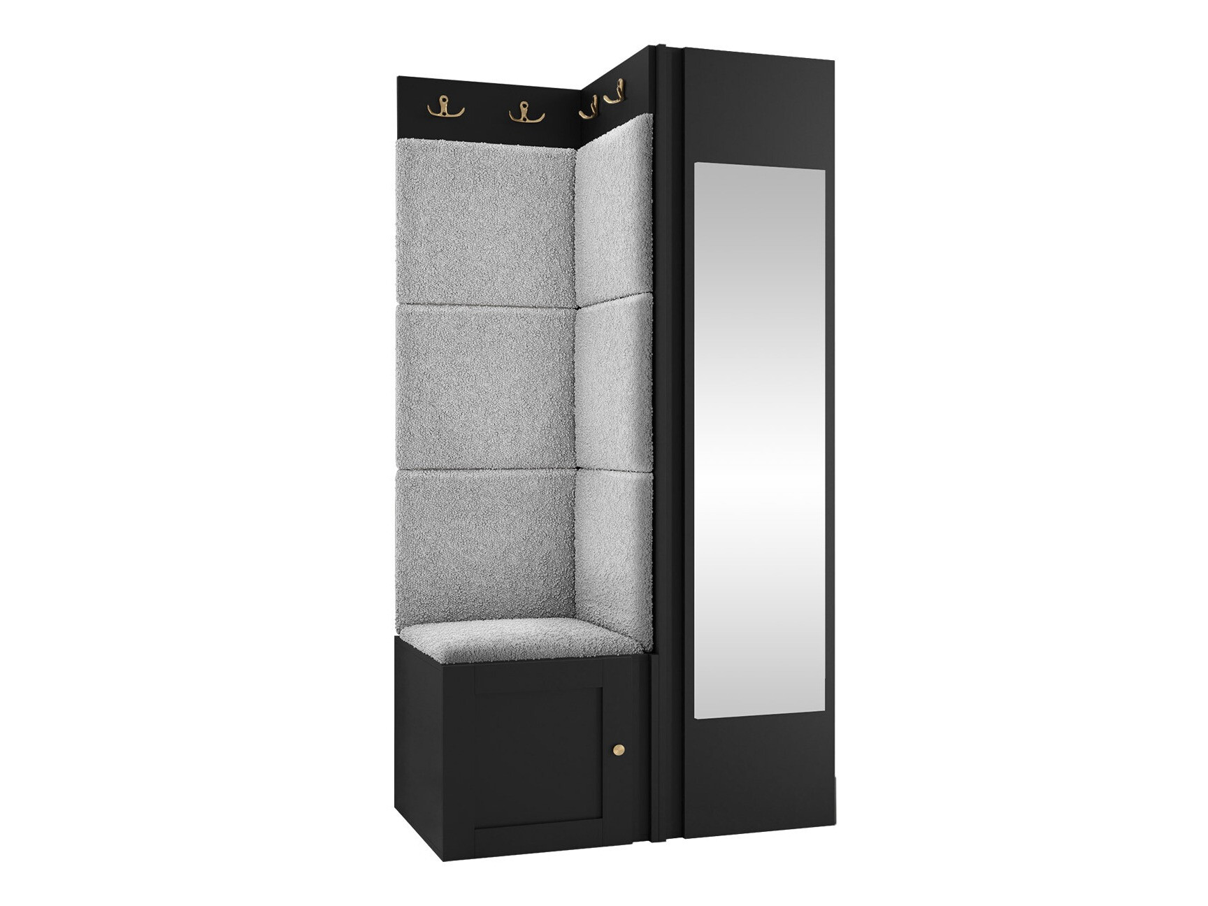 Meuble d'entrée Hartford 382 (Noir)