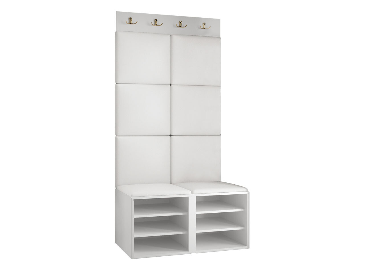 Meuble d'entrée Hartford 383 (Blanc)