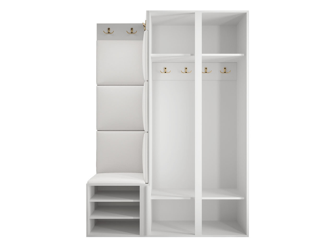 Meuble d'entrée Hartford 387 (Blanc)