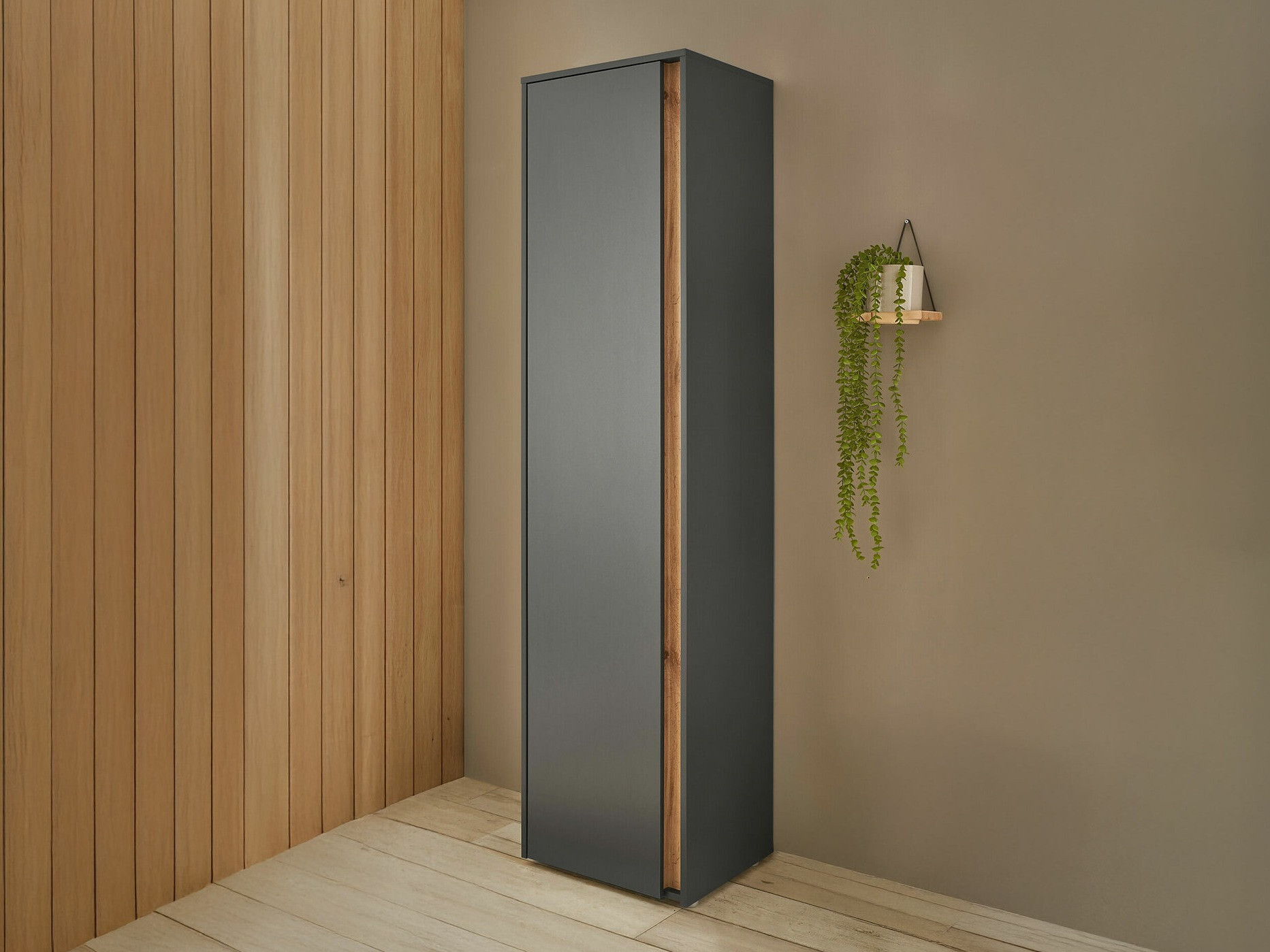 Armoire Elbsori 160 (Anthracite)