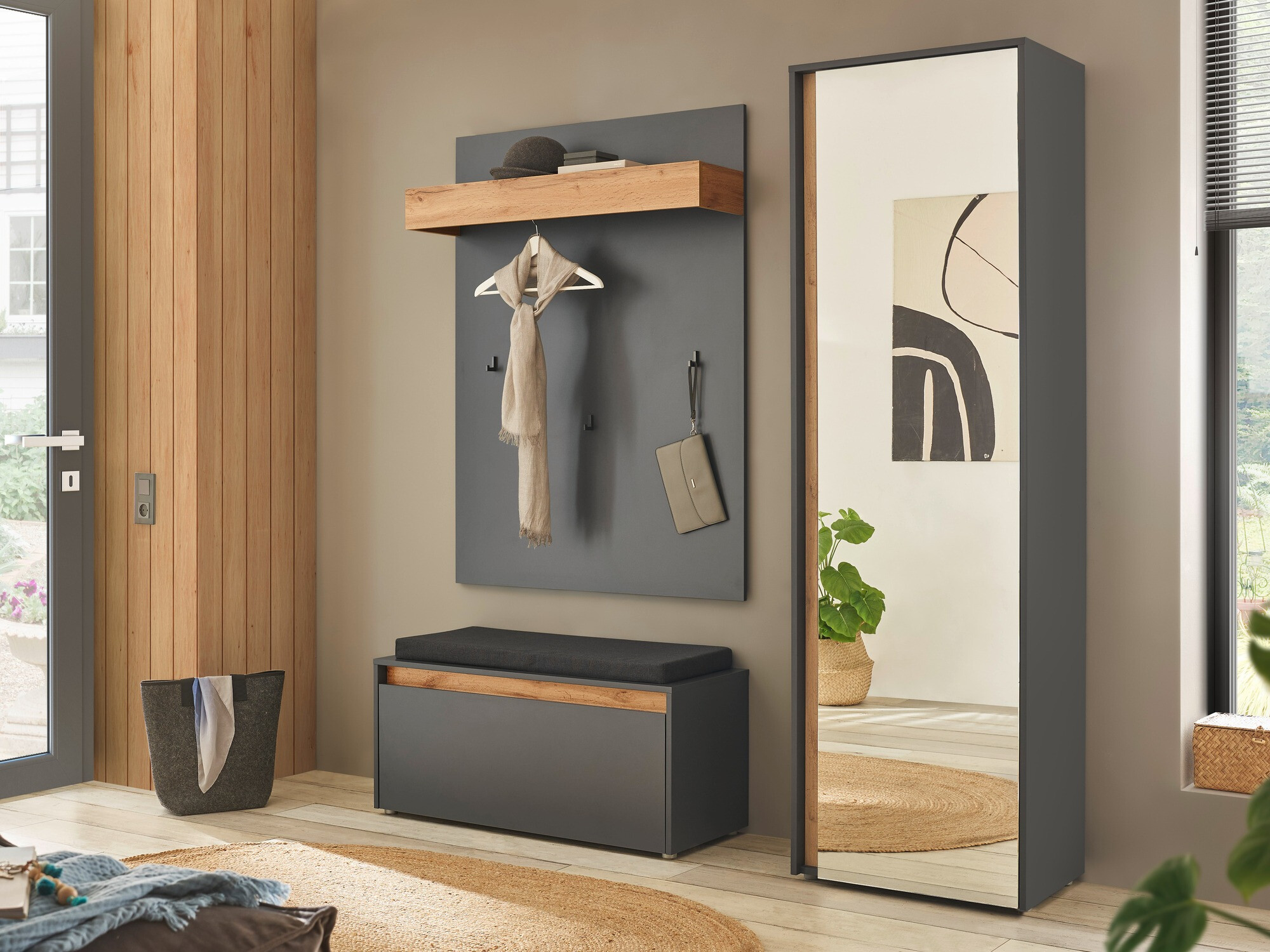 Armoire Elbsori 161 (Anthracite)