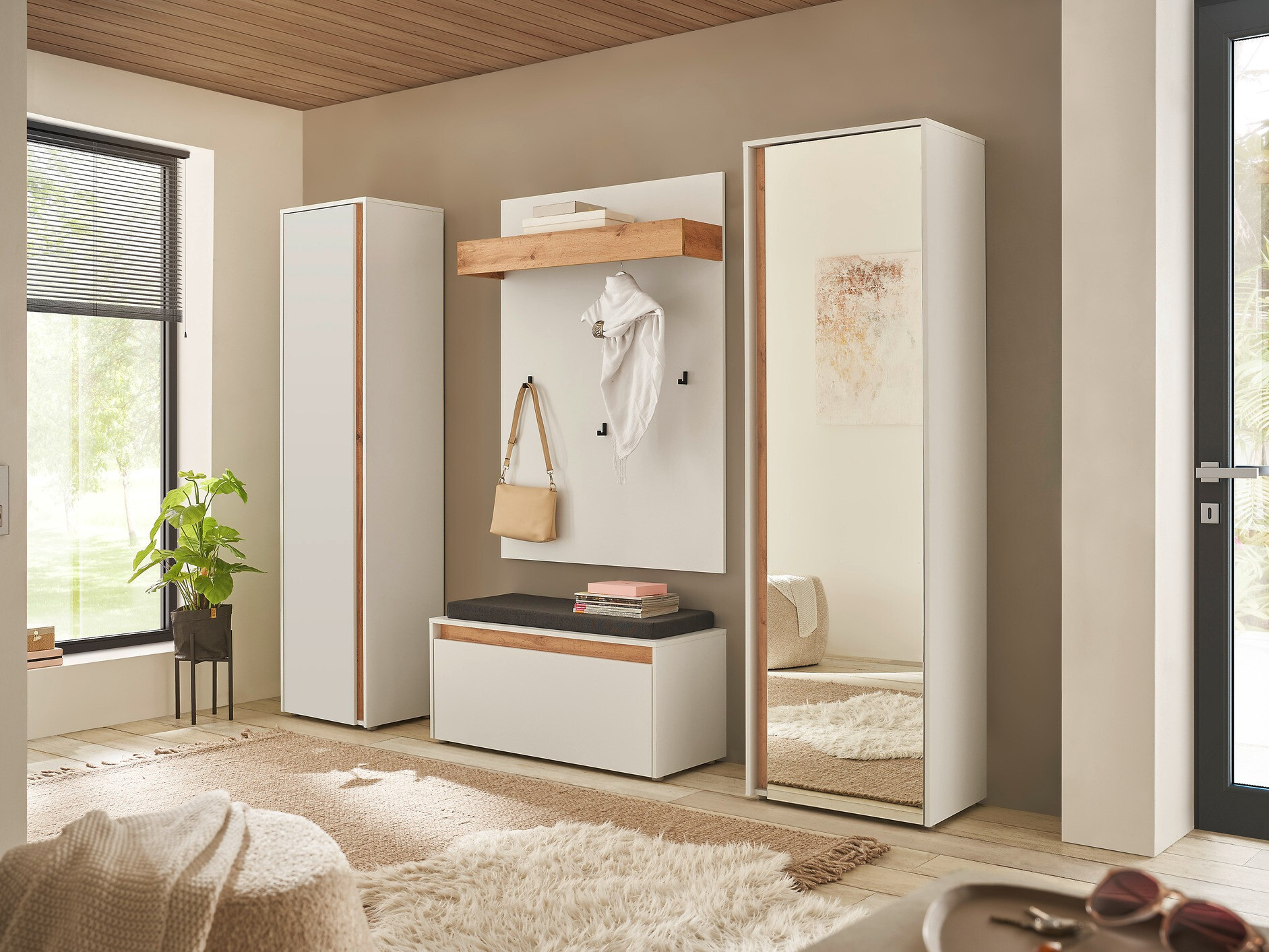 Armoire Elbsori 161 (Blanc)