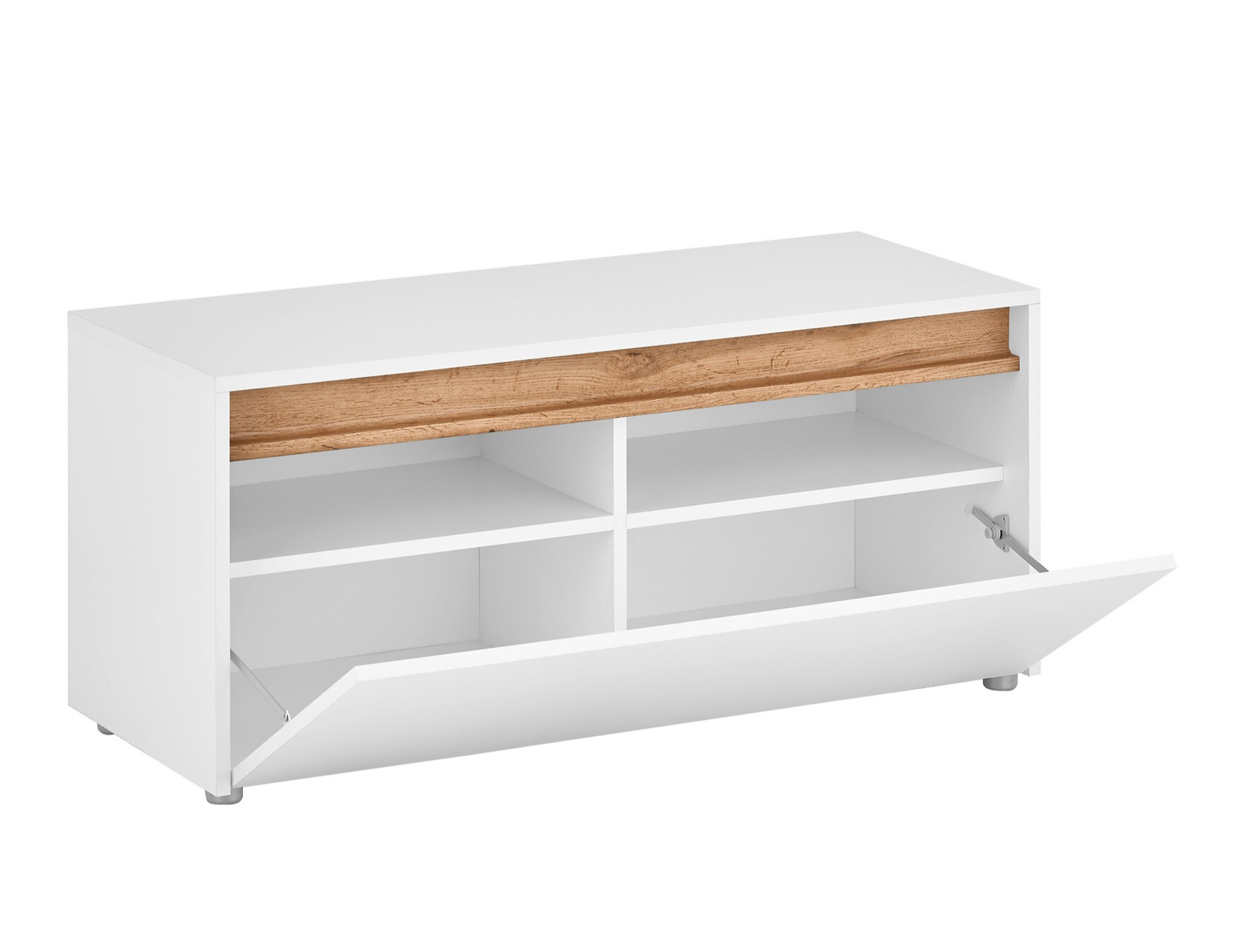 Meubles à chaussures Elbsori 163 (Blanc)