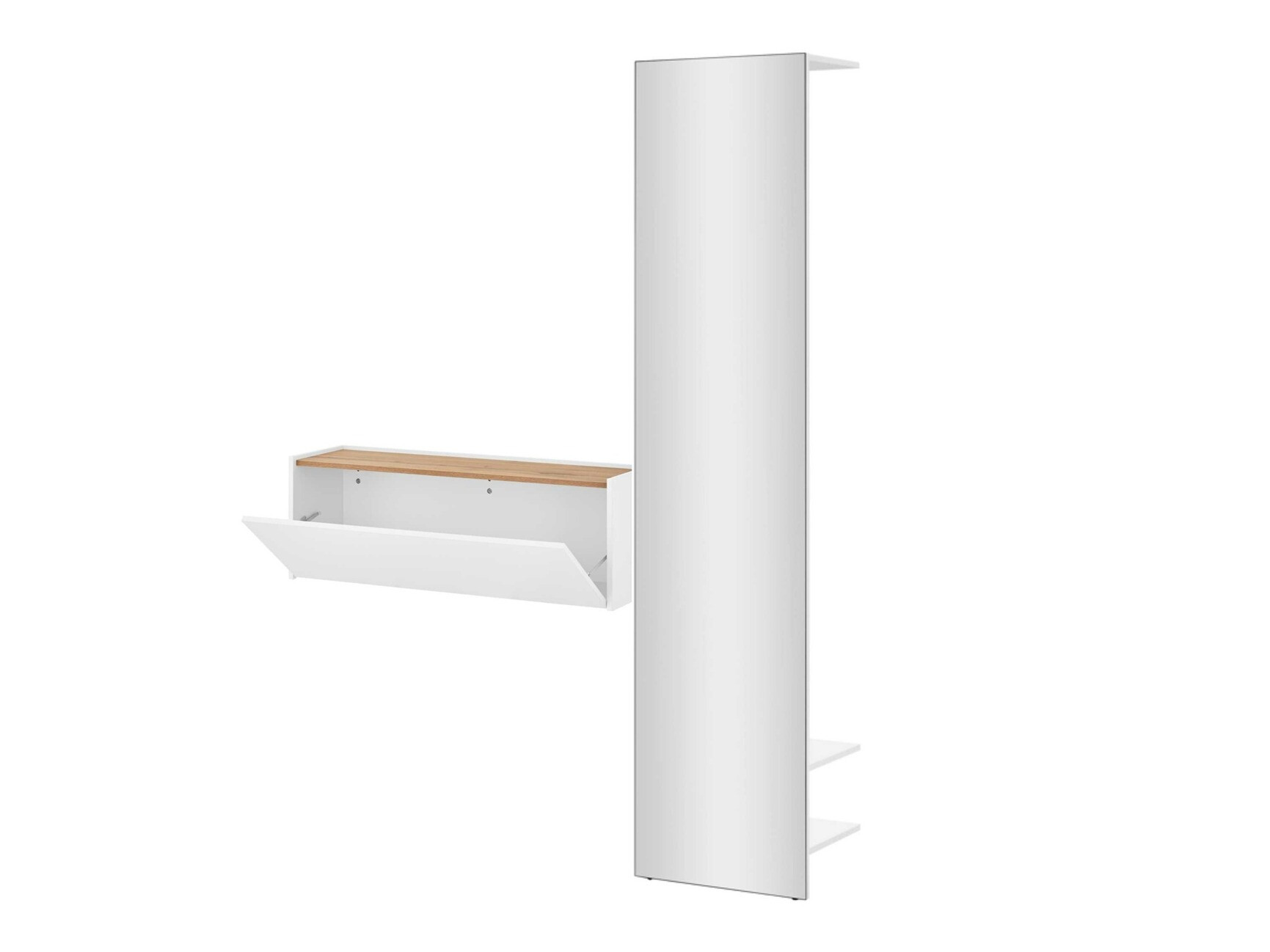 Meuble d'entrée Elbsori 166 (Blanc)