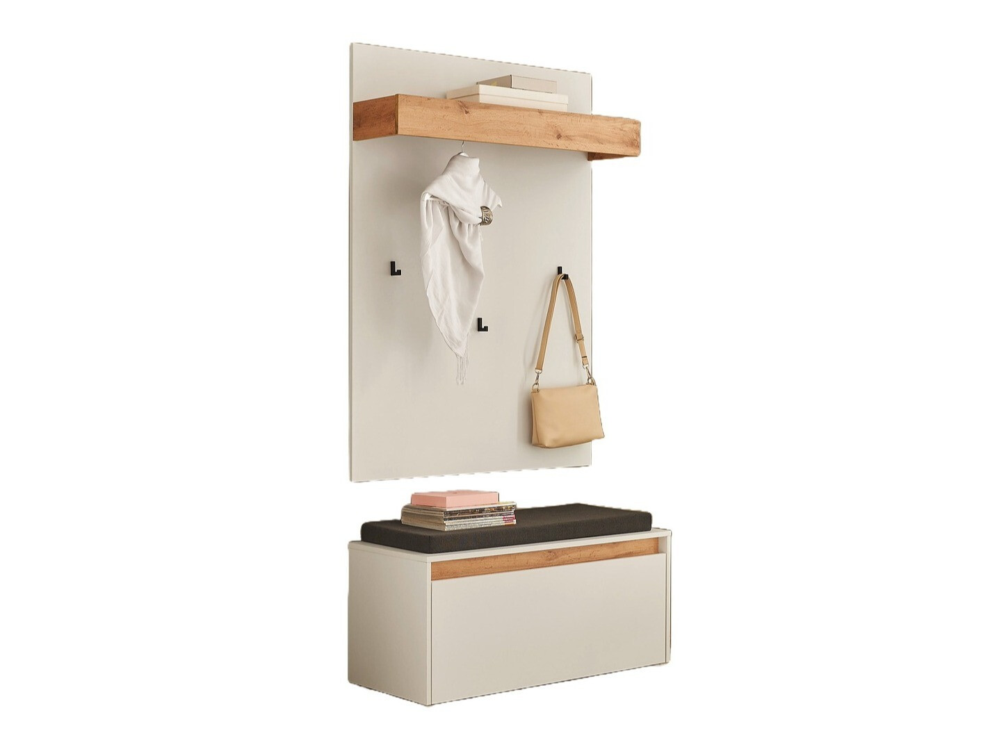 Meuble d'entrée Elbsori 167 (Blanc)