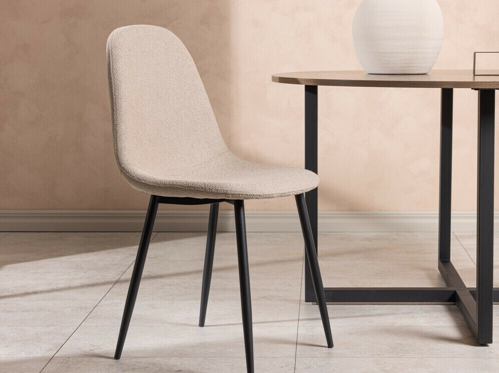 Chaise Dallas 3820 (Beige + Noir)