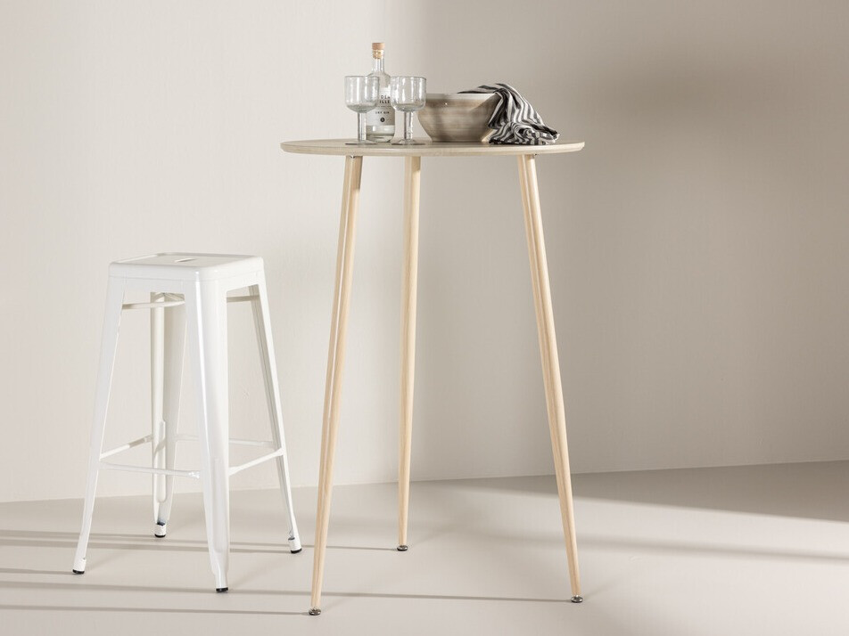 Table de bar Dallas 4600 (Clair bois)