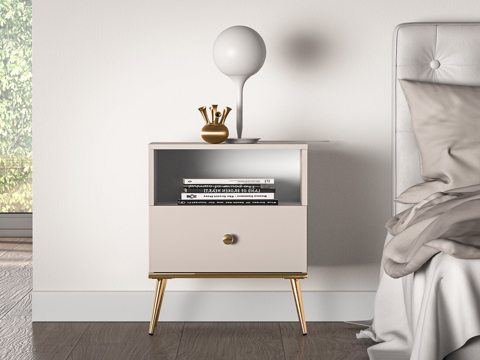 Table de chevet Veslomi 109