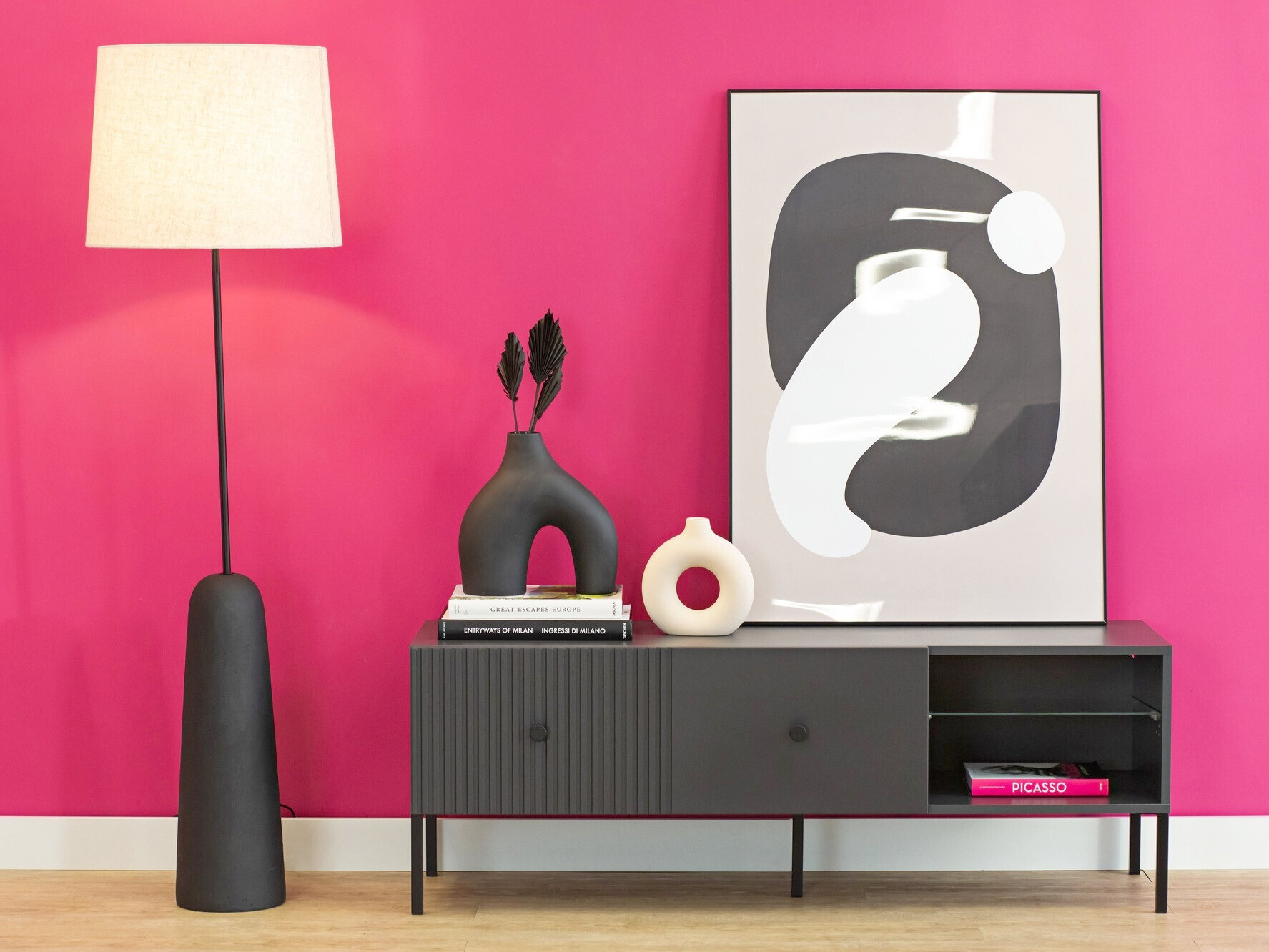 Meuble TV Etliva 104 (Anthracite)