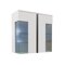 Buffet Livseri 104 (Blanc + Blanc brillant + Noir brillant)