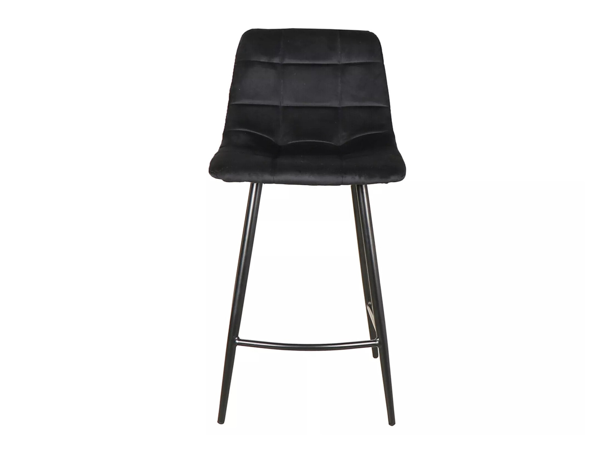 Chaise de bar mi-hauteur Detroit 642 (Noir)