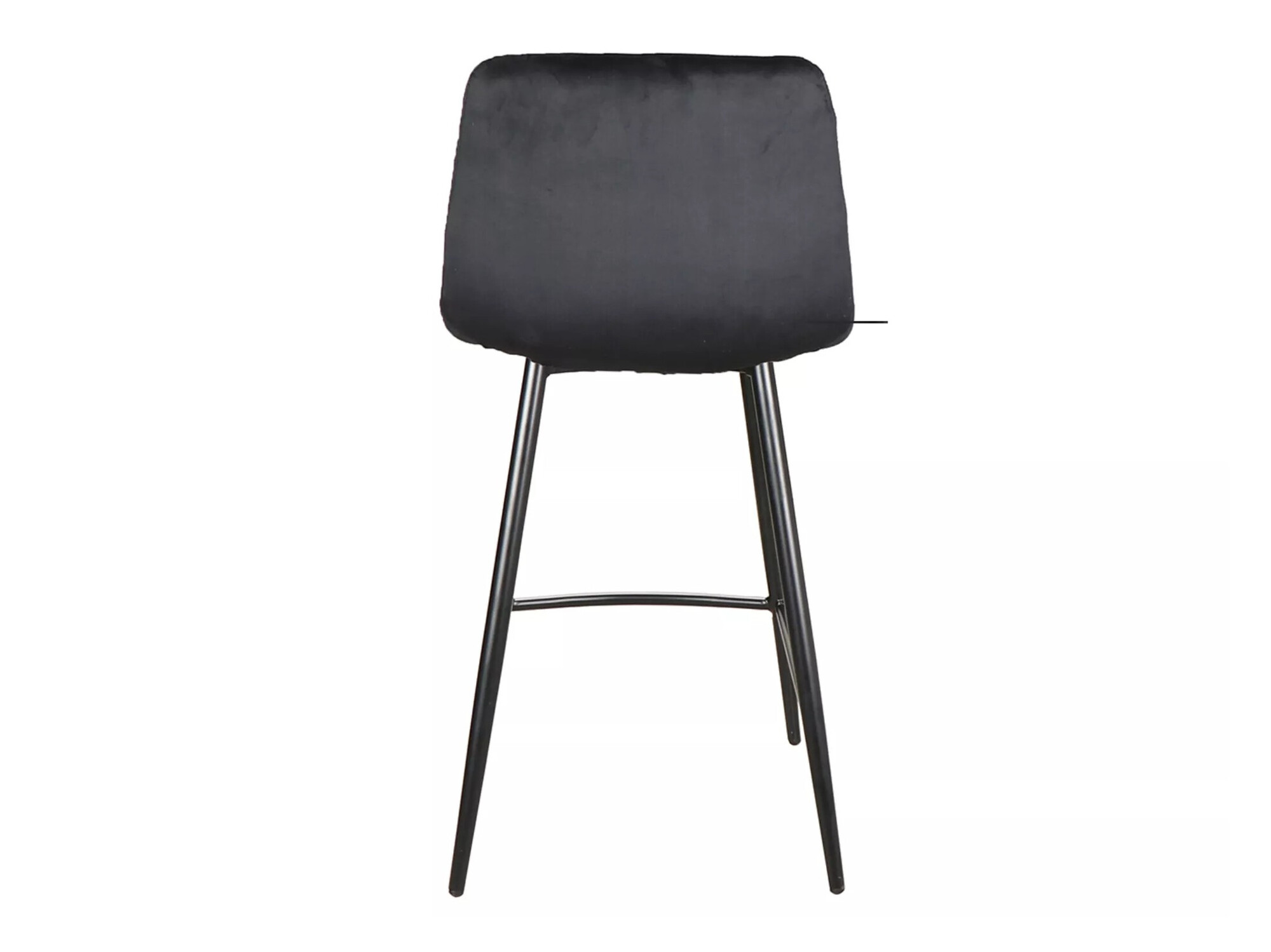 Chaise de bar mi-hauteur Detroit 642 (Noir)