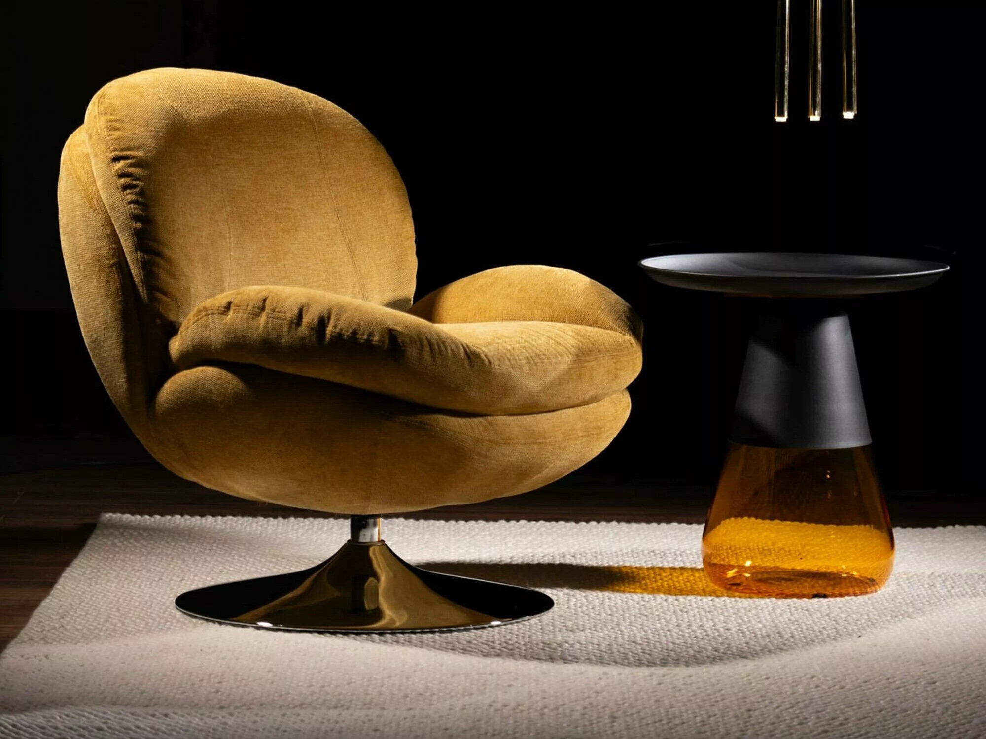 Fauteuil Detroit 700 (Jaune foncé)
