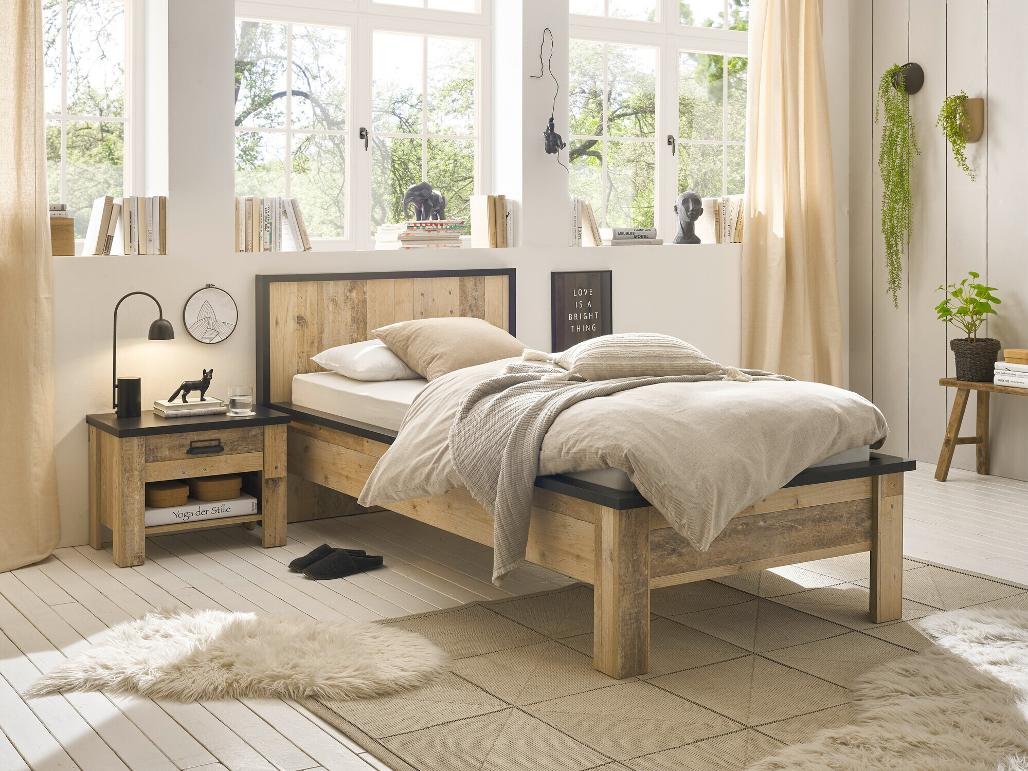 Ensemble de chambre Cirtale 128 (Arbre âgé + Anthracite)