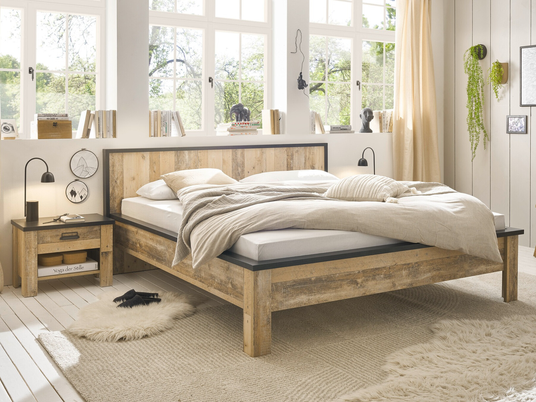 Ensemble de chambre Cirtale 128 (Arbre âgé + Anthracite)