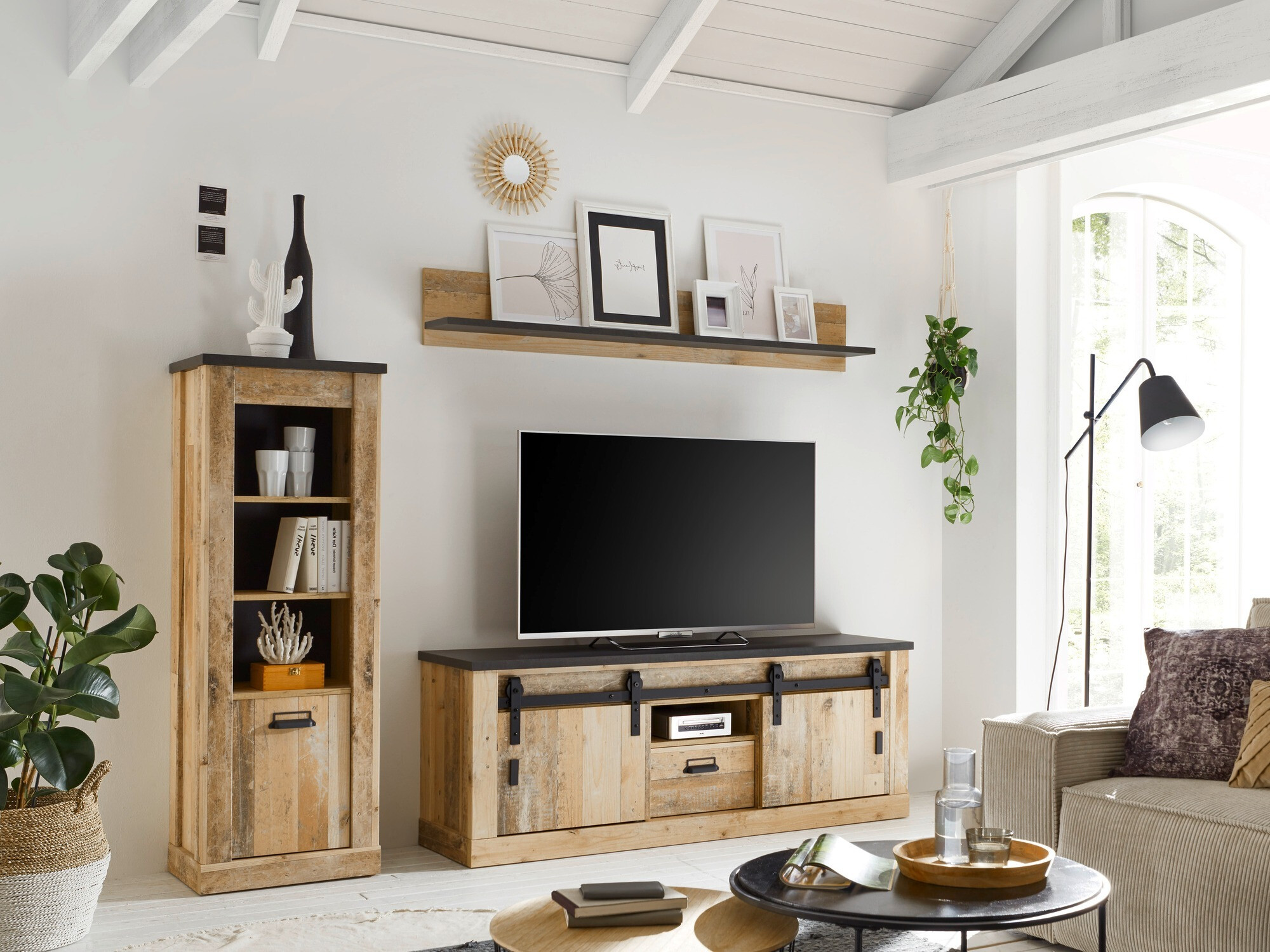 Ensemble de salon Cirtale 131 (Arbre âgé + Anthracite)