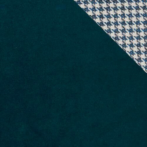 Canapé d'angle Comfivo Ruta V (Venus Velvet 2911 + Kenia 796)