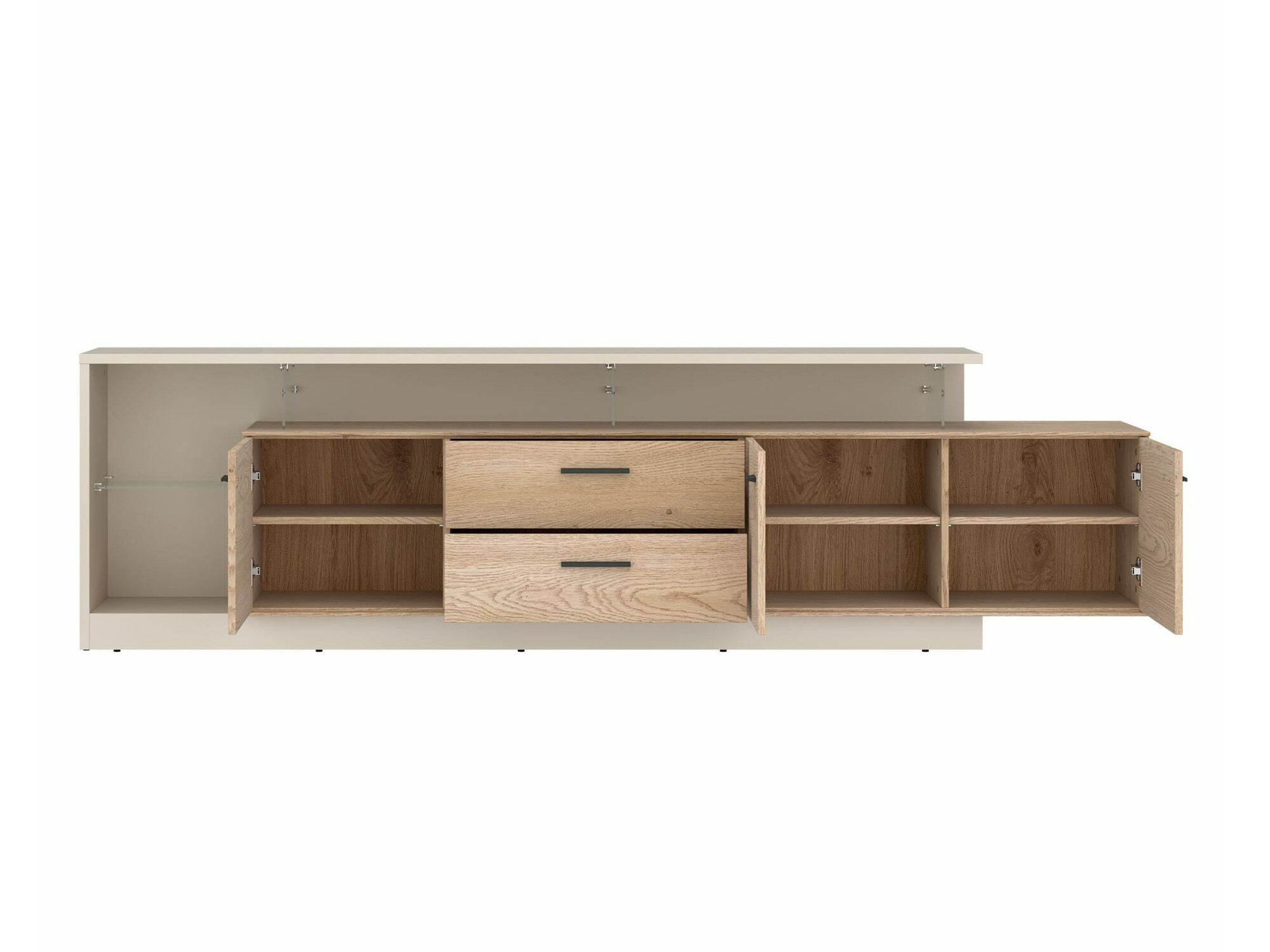 Meuble TV Avicoro 107 (Cachemire + Sonoma chêne)