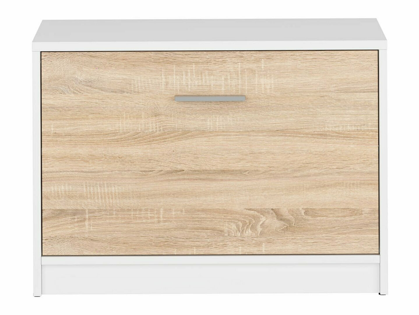 Meubles à chaussures Novsore 111 (Blanc + Sonoma chêne)