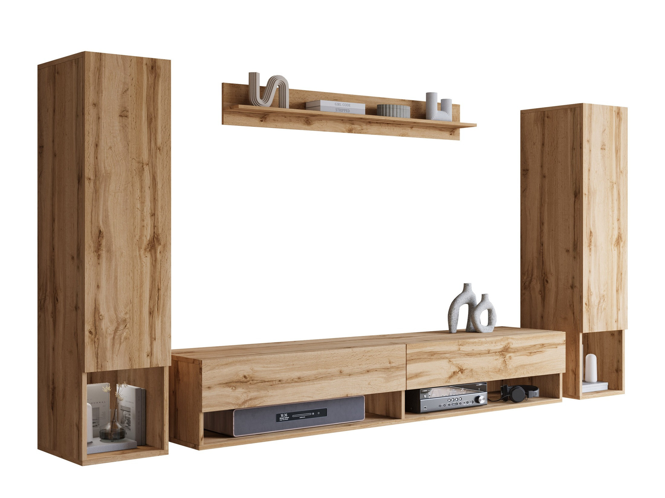 Ensemble de salon Sarasota 176 (Chêne wotan)