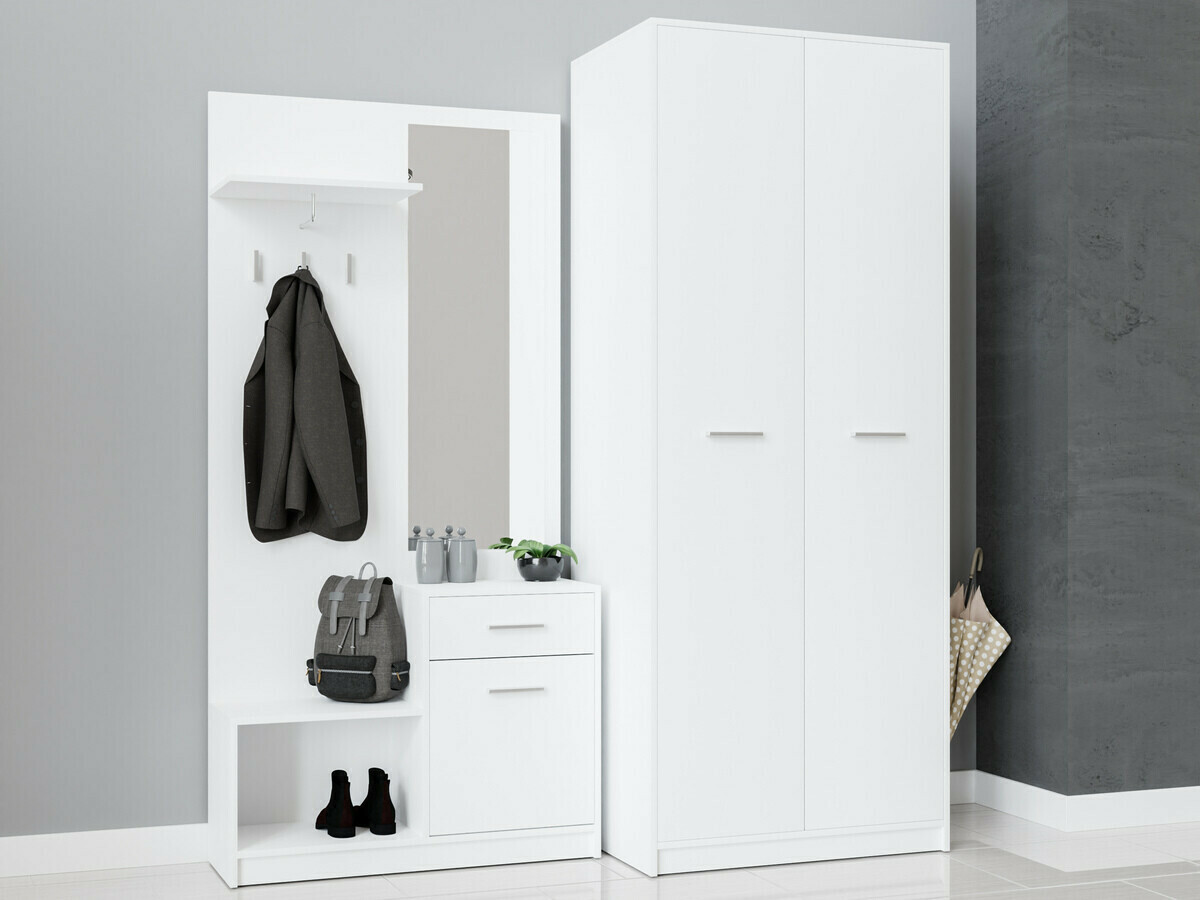 Meuble d'entrée Novsore 146 (Blanc)