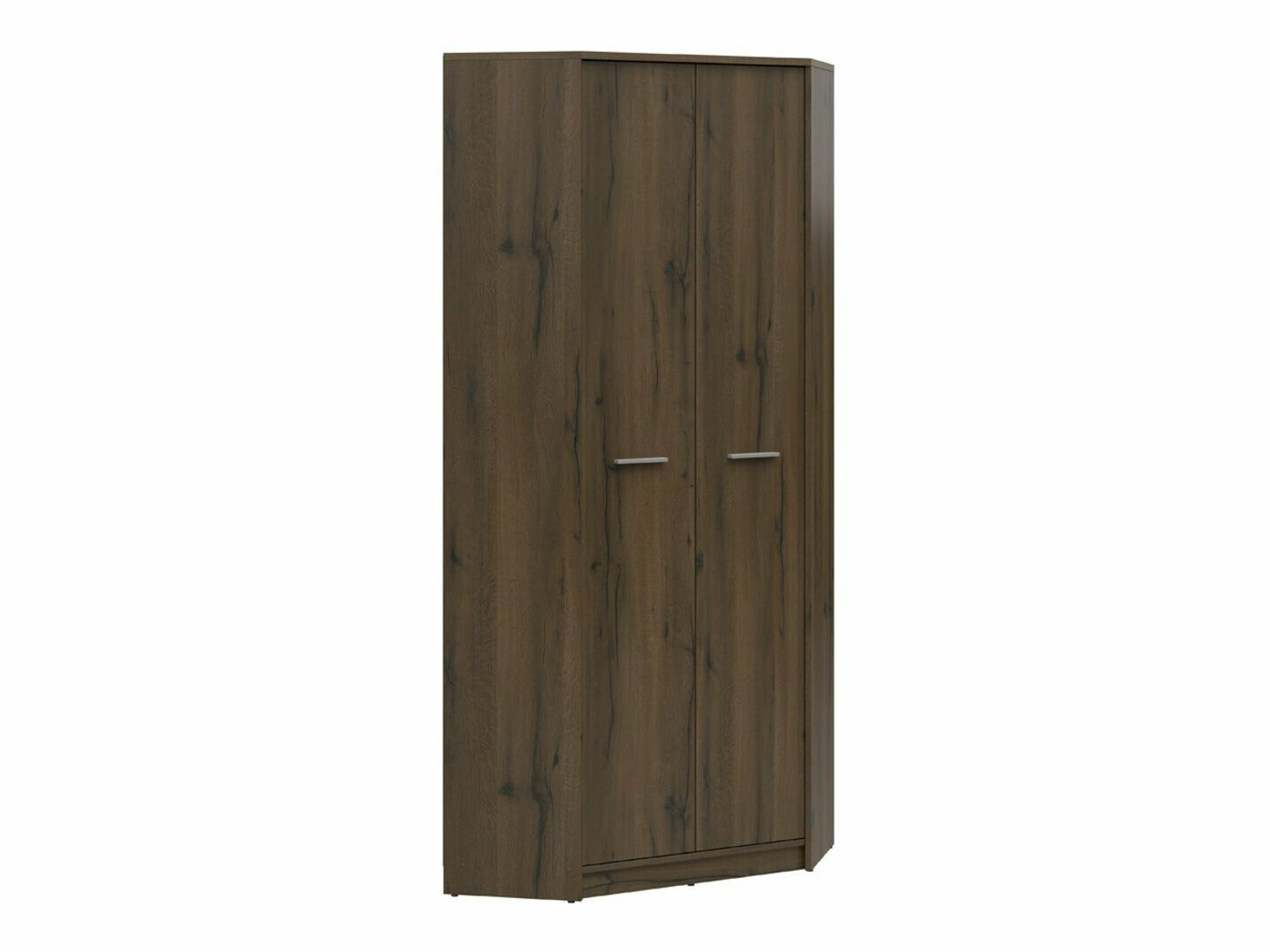 Armoire d'angle Novsore 119 (Chêne foncé)