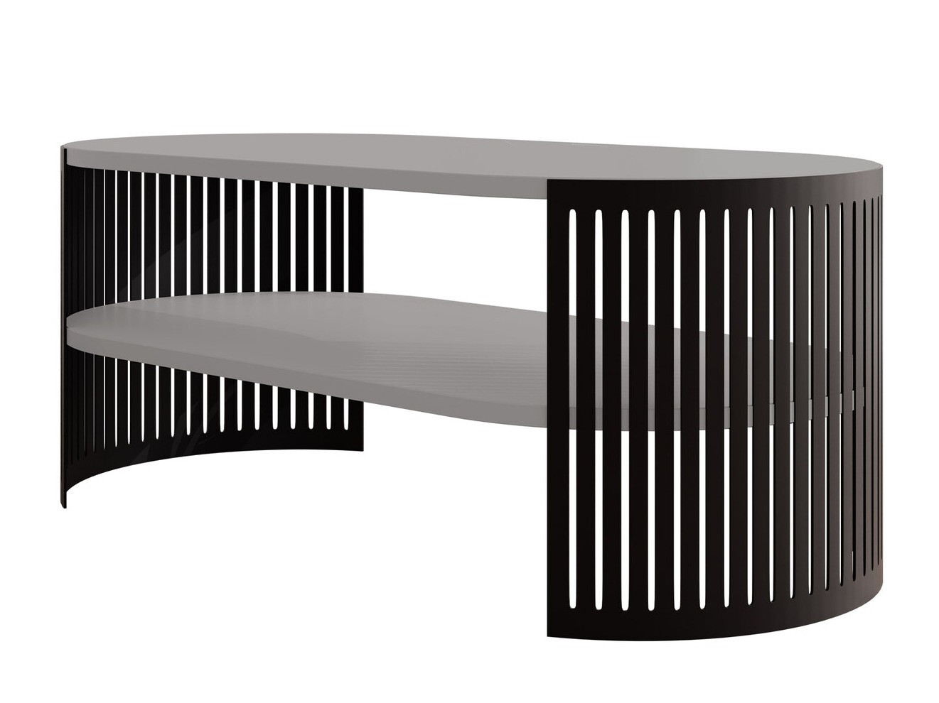 Table basse Civer III (Noir + Graphite)