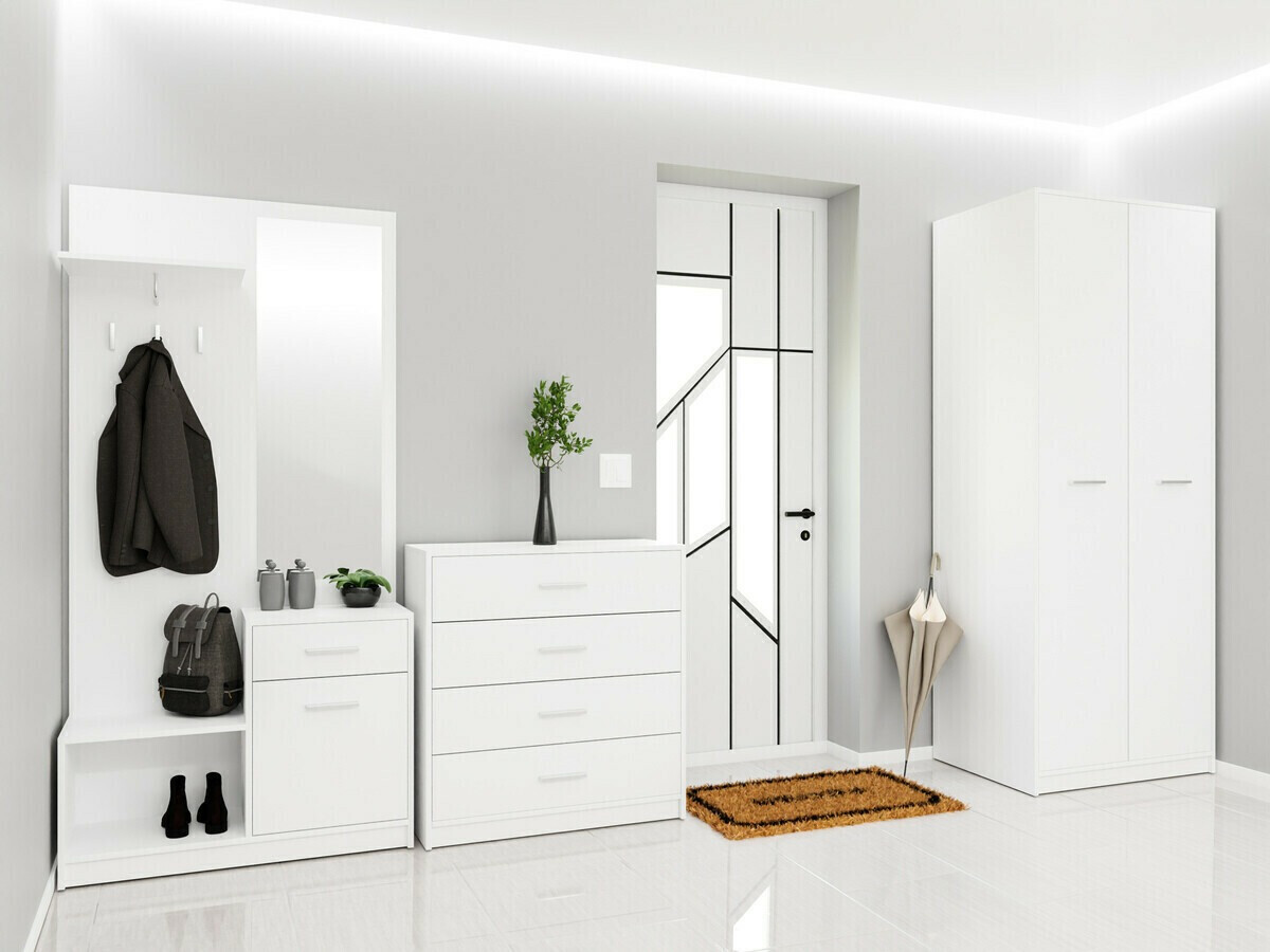 Meuble d'entrée Novsore 154 (Blanc)