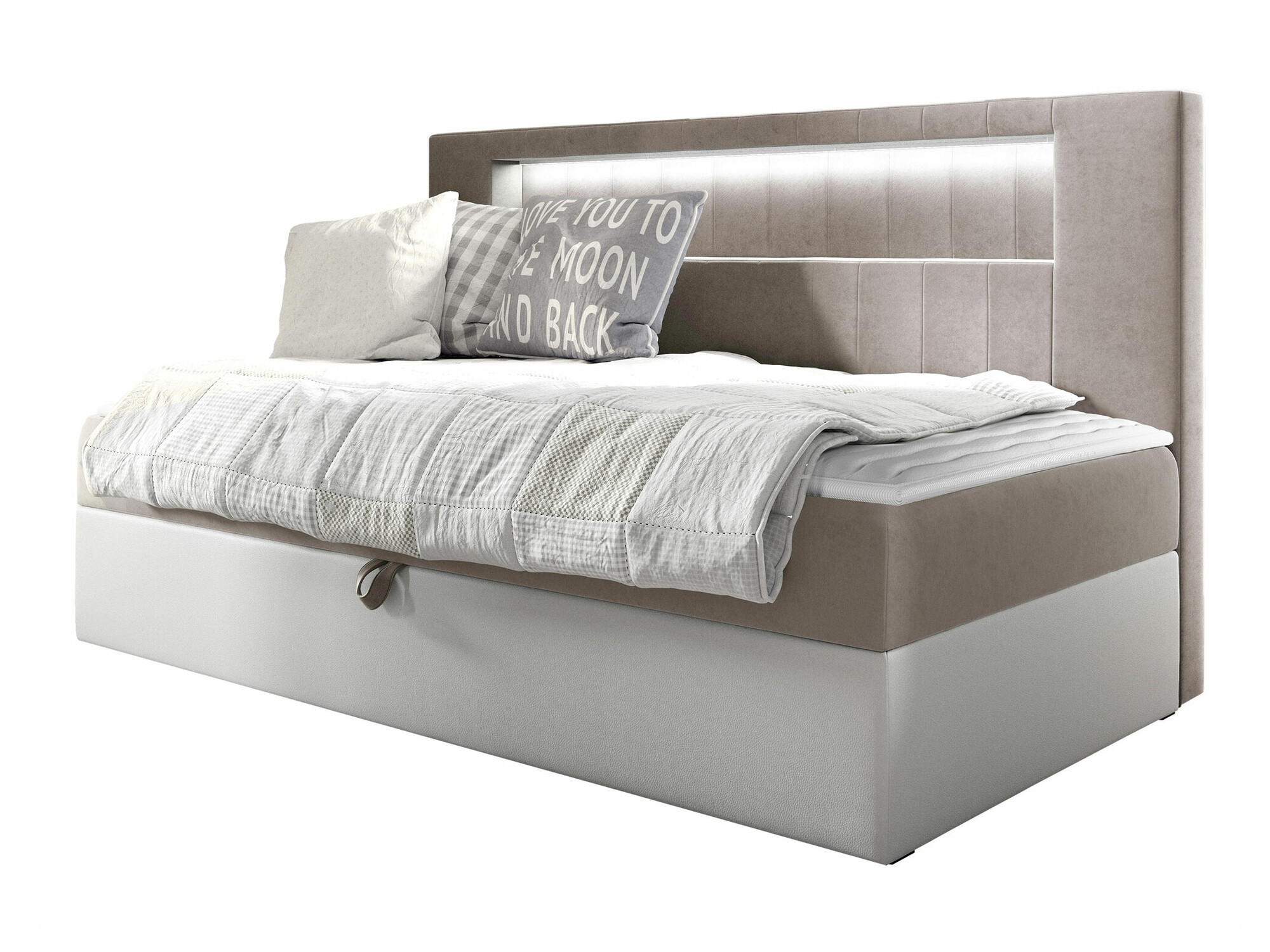 Lit boxspring Lucus IV (Soft 017 + Fresh 1)