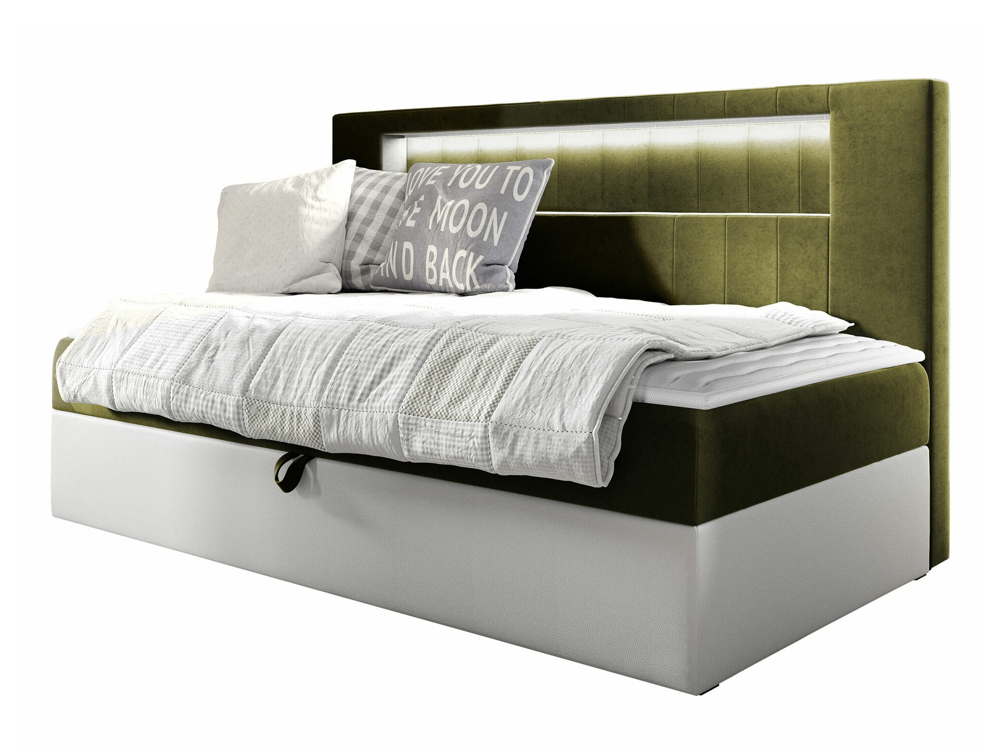 Lit boxspring Lucus IV (Soft 017 + Fresh 12)