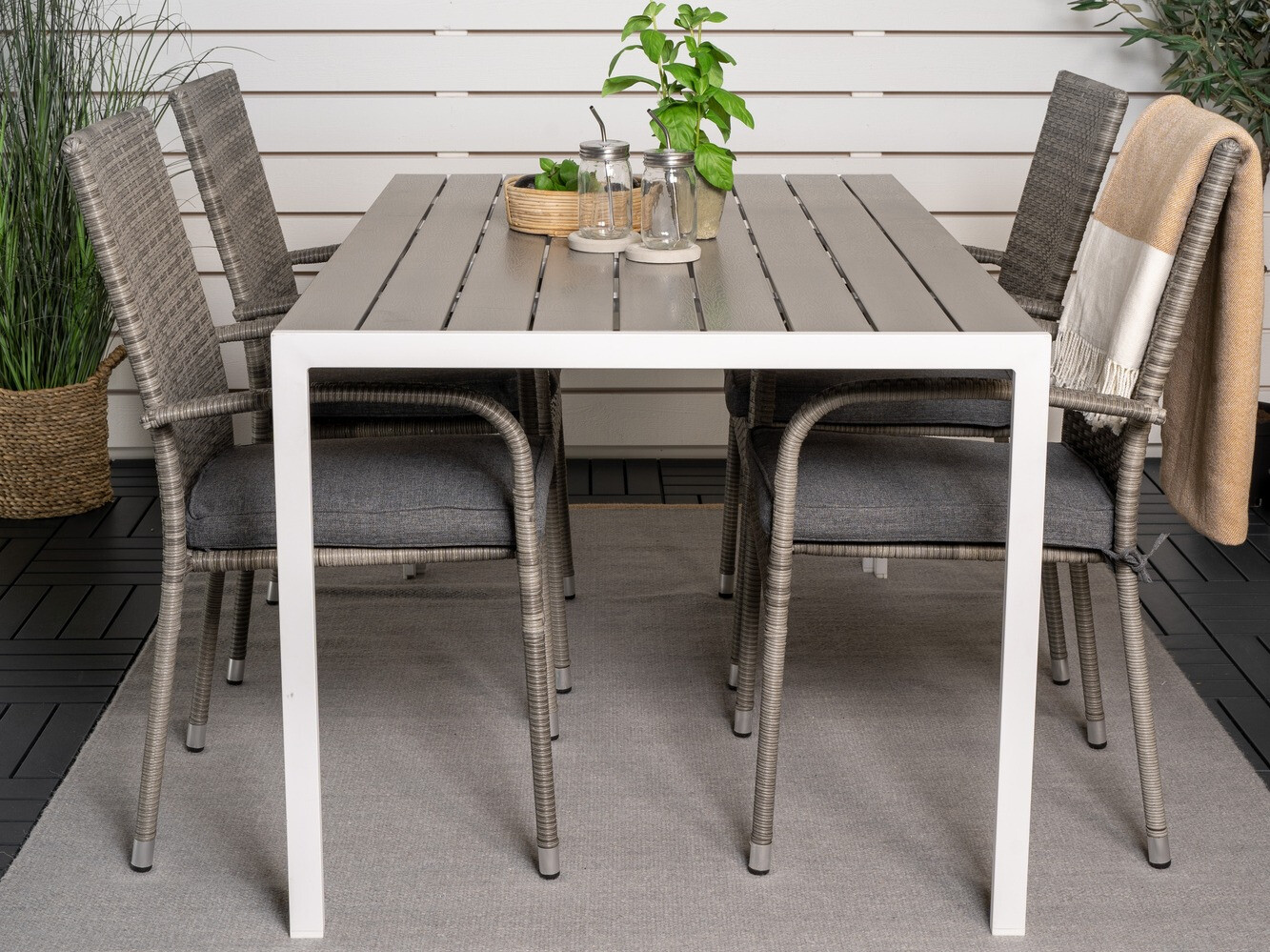 Ensemble table et chaises Dallas 4660