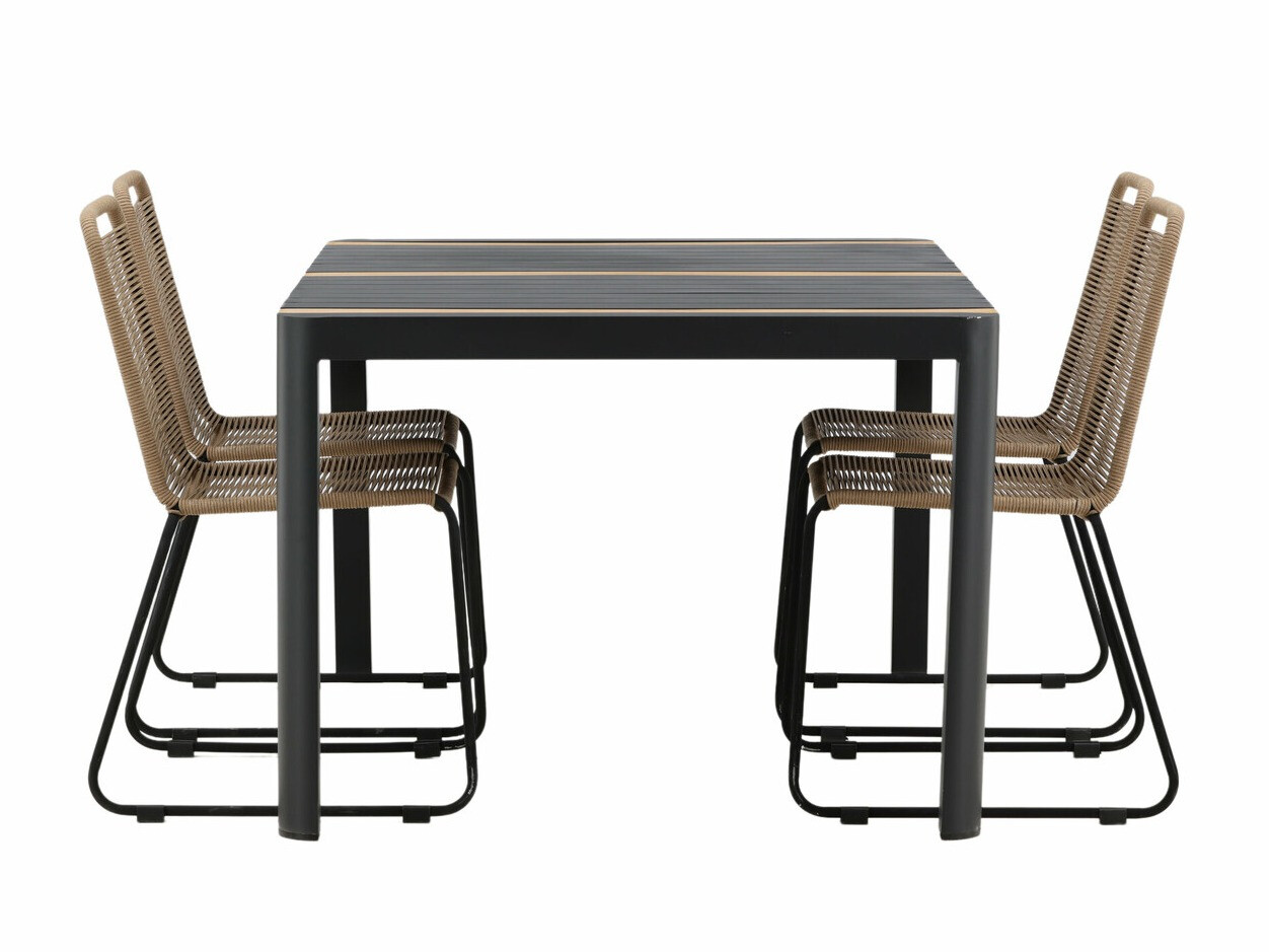 Ensemble table et chaises Dallas 4671