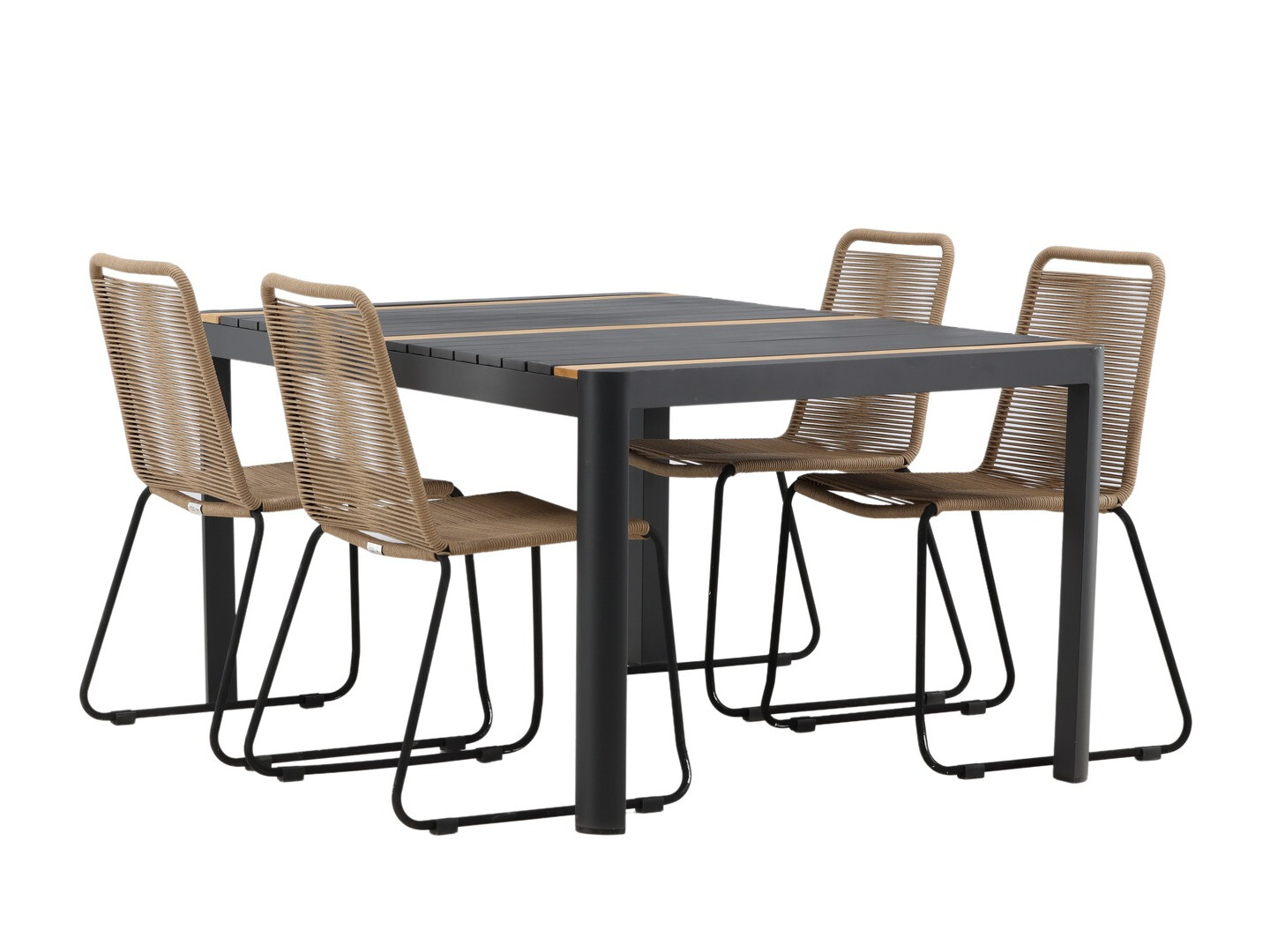 Ensemble table et chaises Dallas 4671