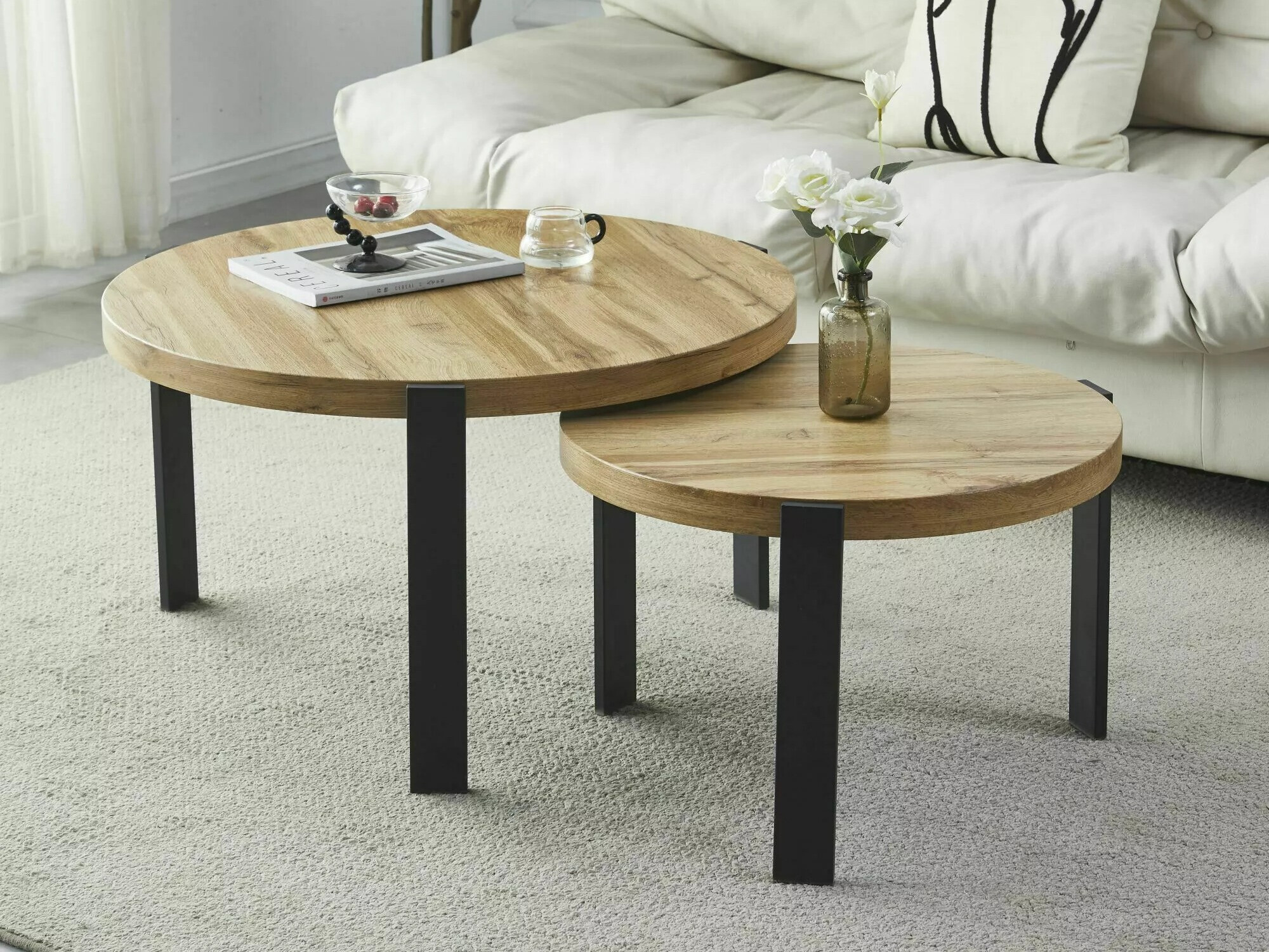 Ensemble tables basses Detroit 682