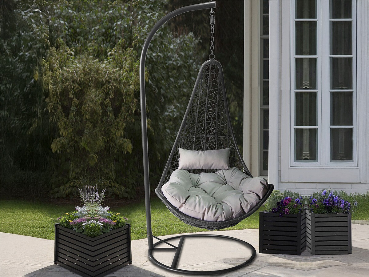 Chaise suspendu Comfivo Figae (Gris)