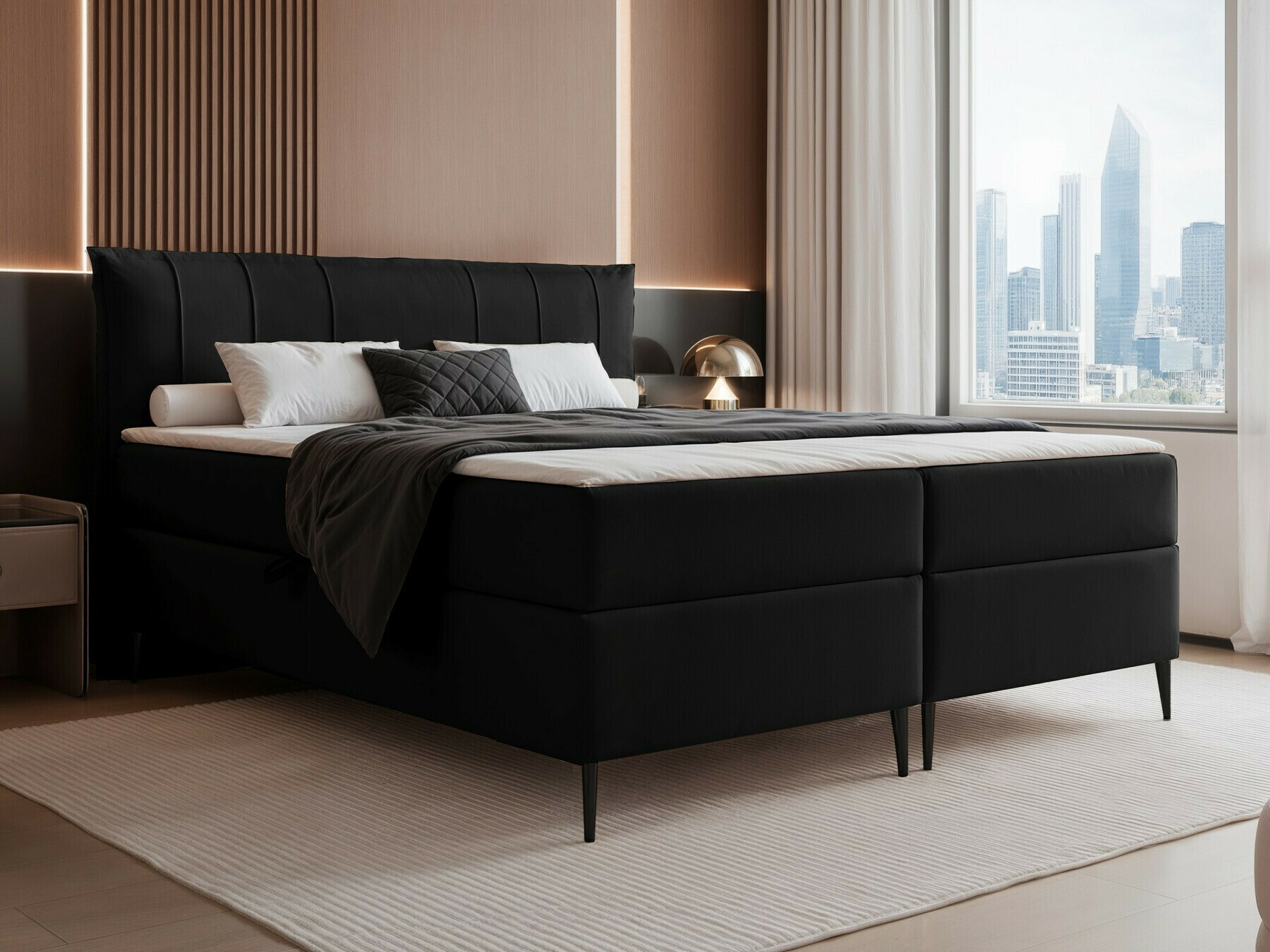 Lit boxspring Martinez 105 (Magic Velvet 2219)