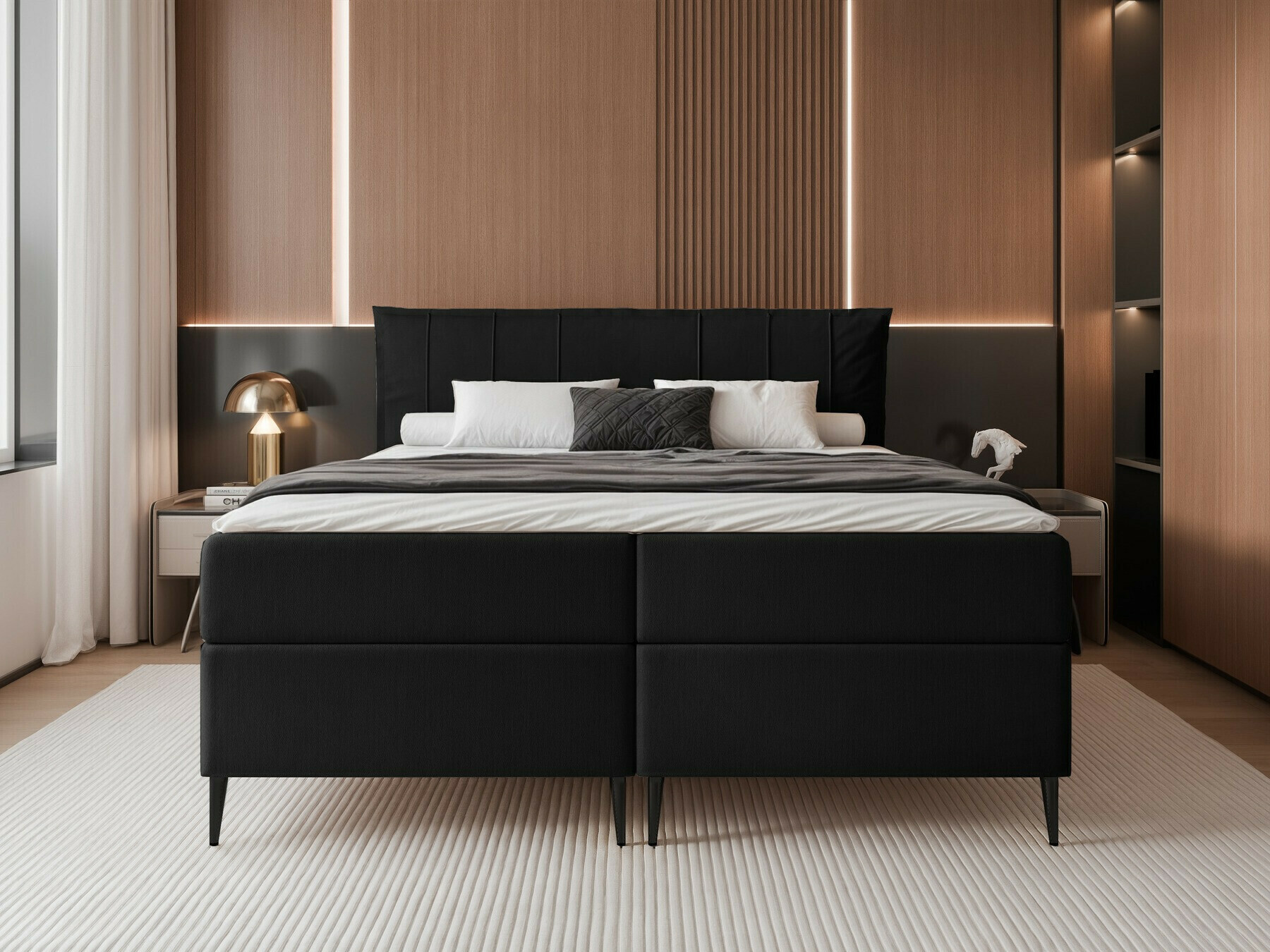 Lit boxspring Martinez 105 (Magic Velvet 2219)