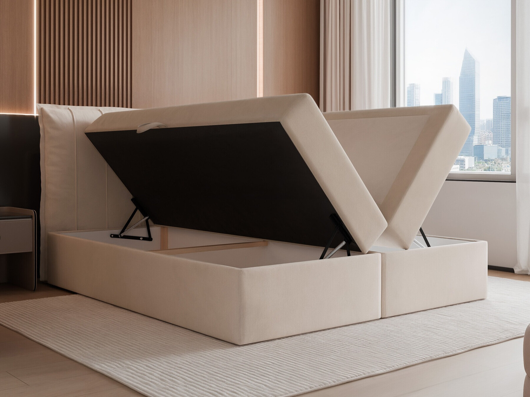 Lit boxspring Martinez 107 (Magic Velvet 2240)