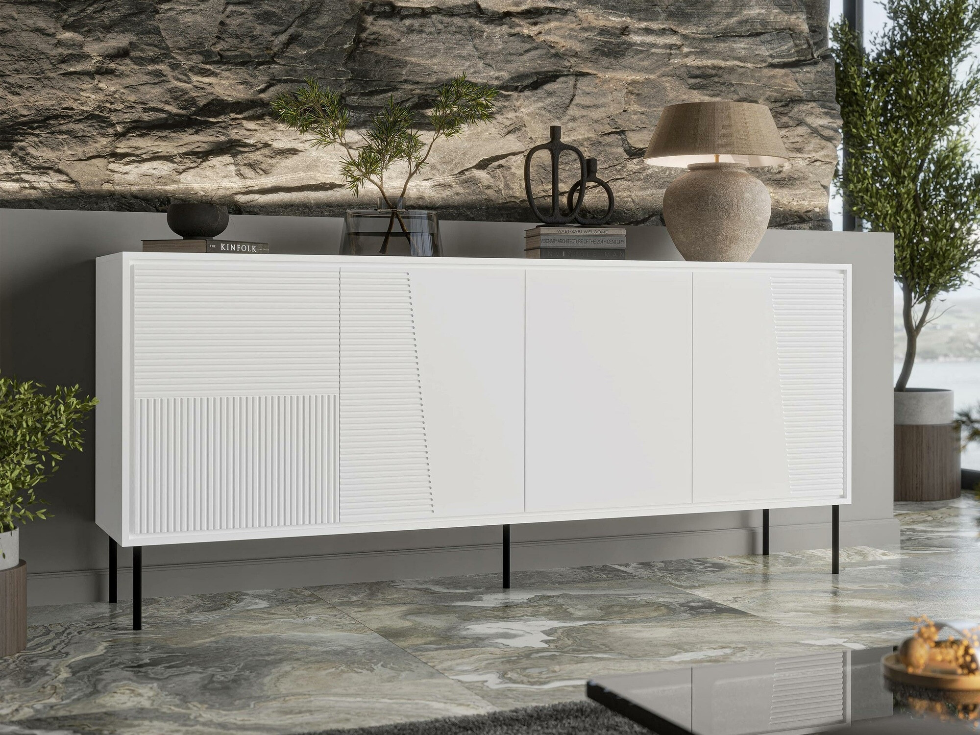 Buffet Charlotte 208 (Blanc)