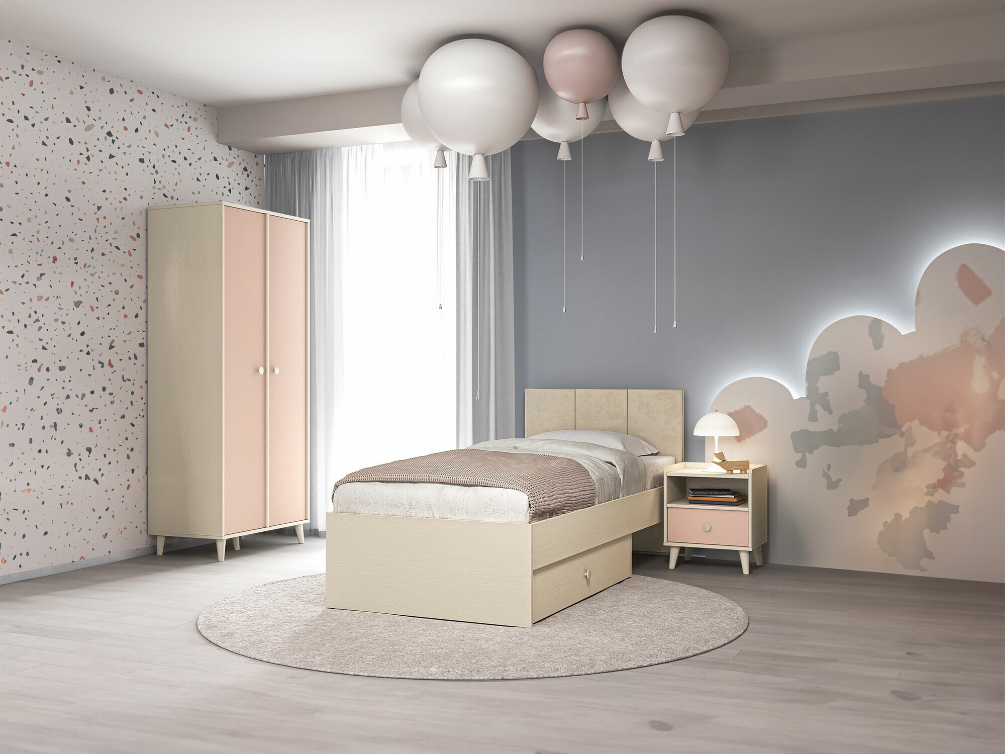 Chambre enfant complète Tortoli 111